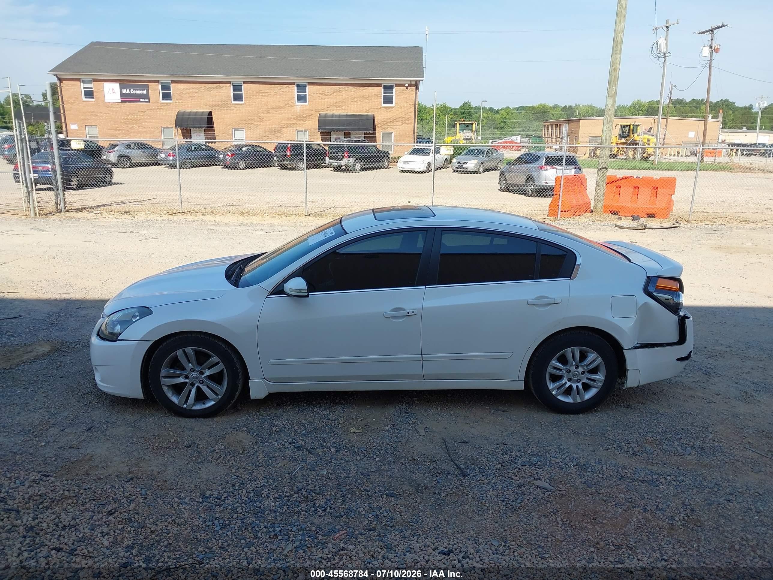 2010 Nissan Altima 3.5 Sr White vin: 1N4BL2AP0AN510477