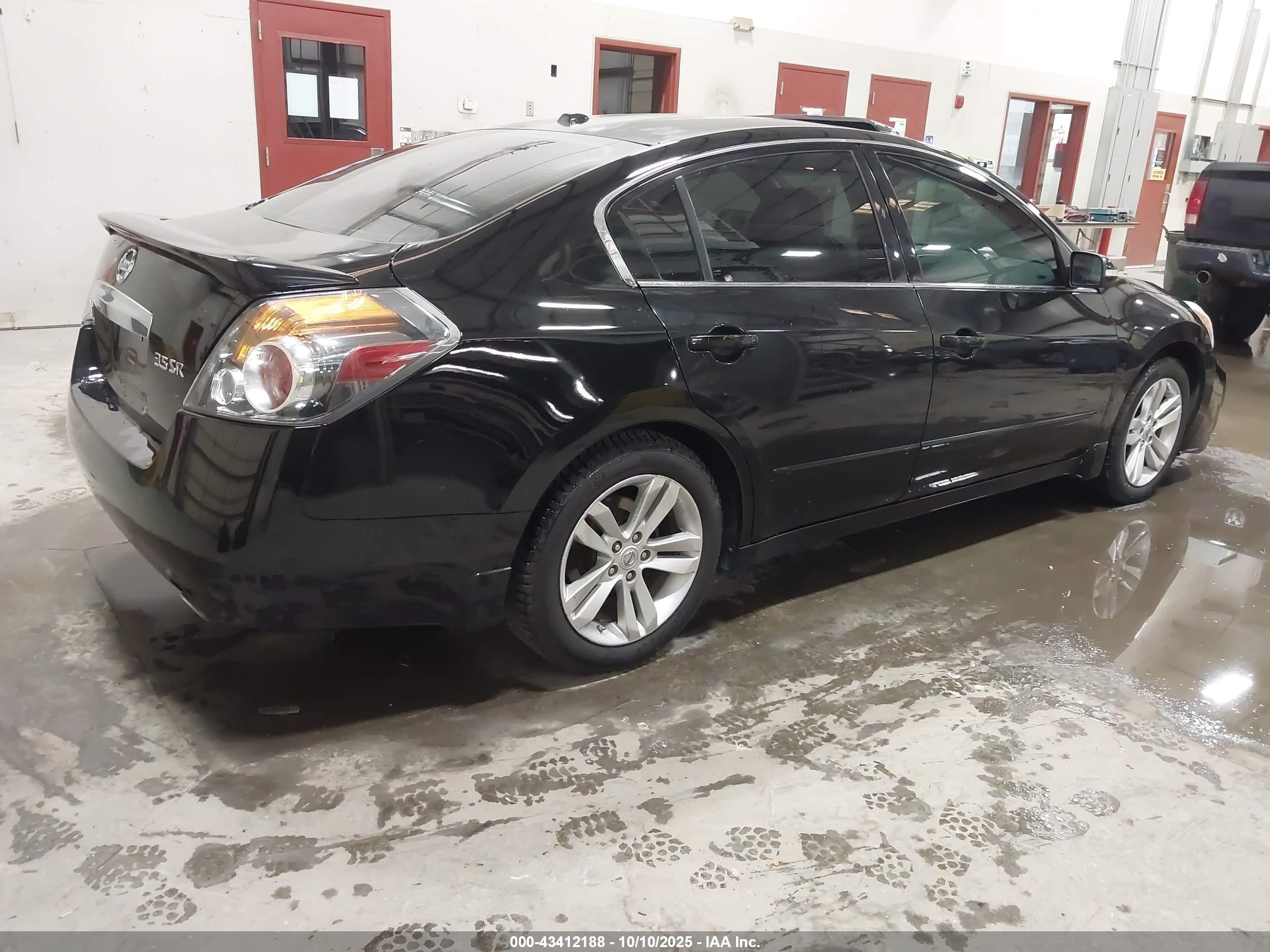 2011 Nissan Altima 3.5 Sr Black vin: 1N4BL2AP0BN449973