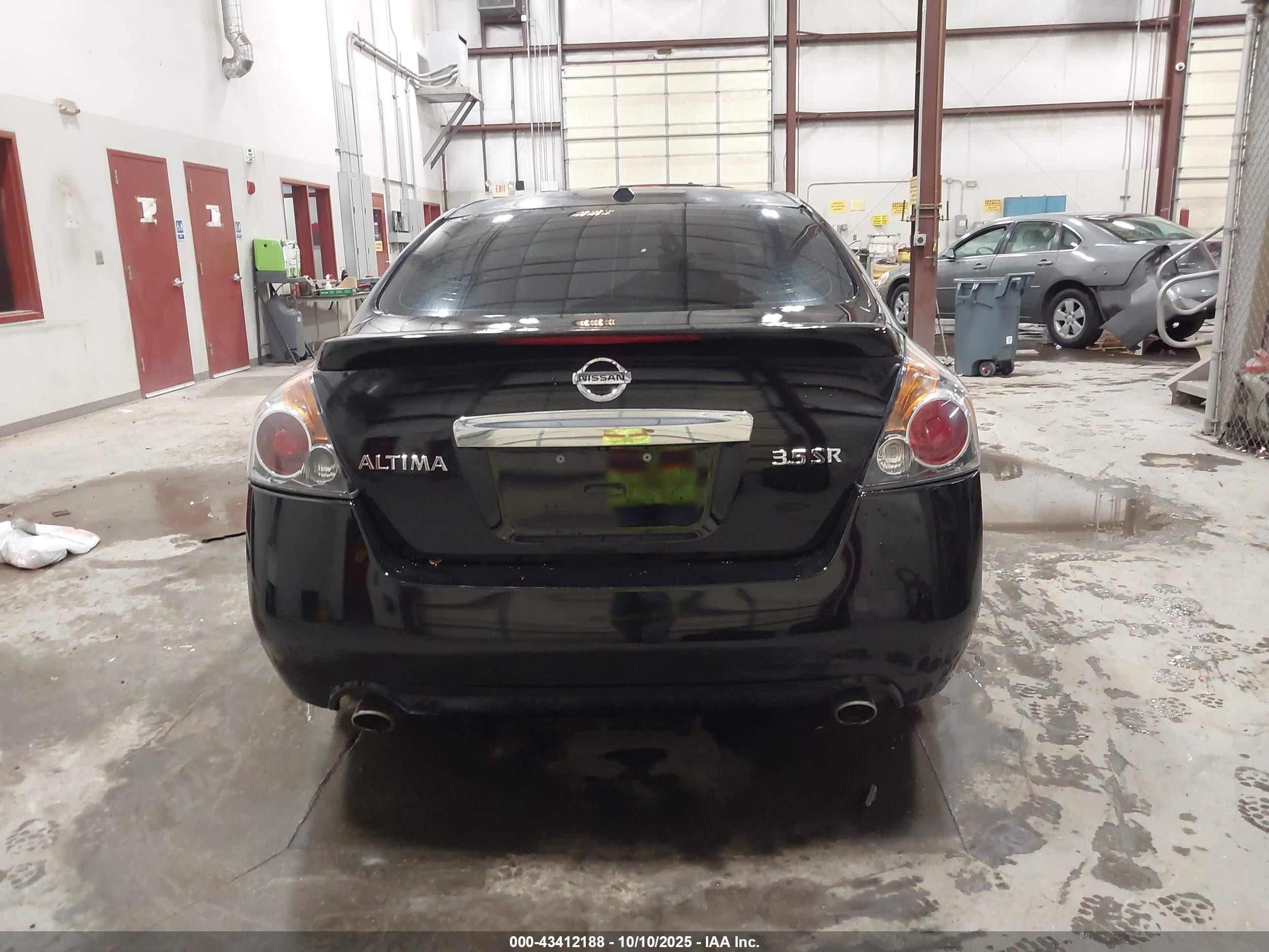 2011 Nissan Altima 3.5 Sr Black vin: 1N4BL2AP0BN449973