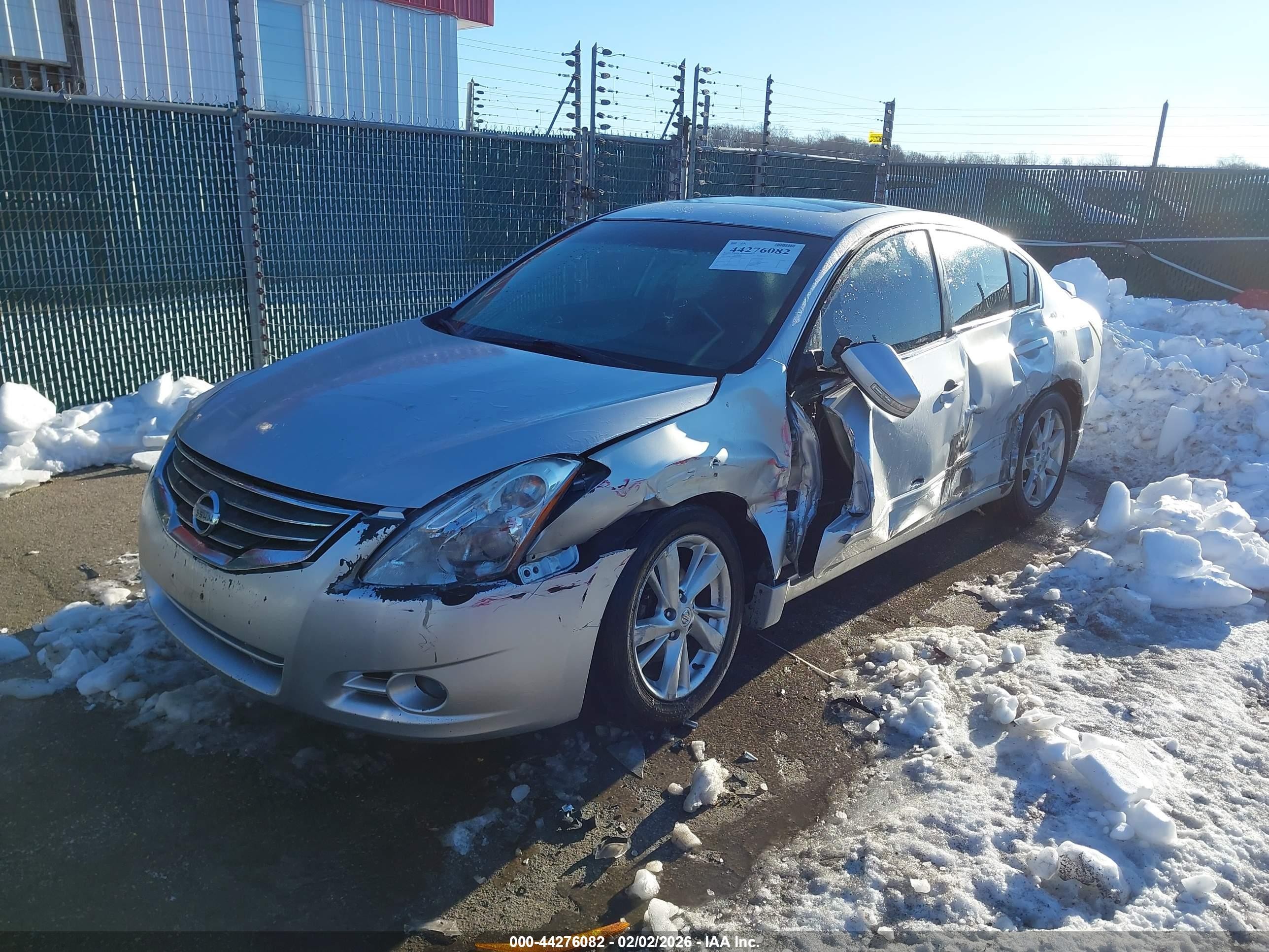 2012 Nissan Altima 3.5 Sr Silver vin: 1N4BL2AP0CC144373