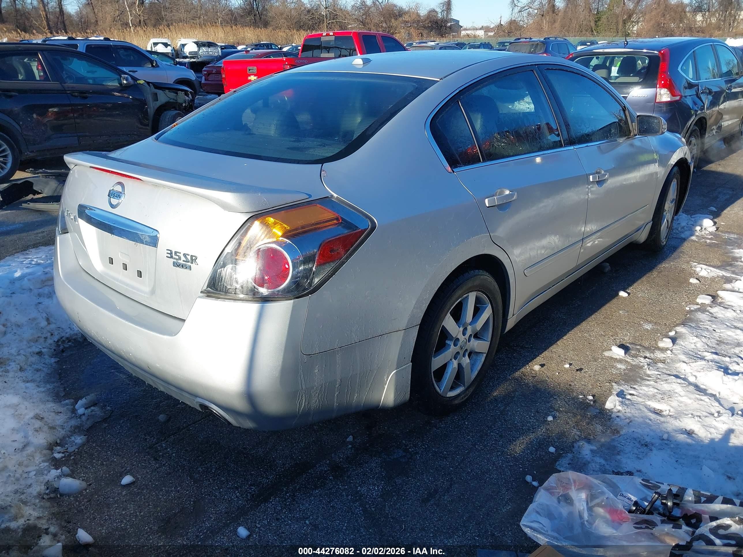 2012 Nissan Altima 3.5 Sr Silver vin: 1N4BL2AP0CC144373