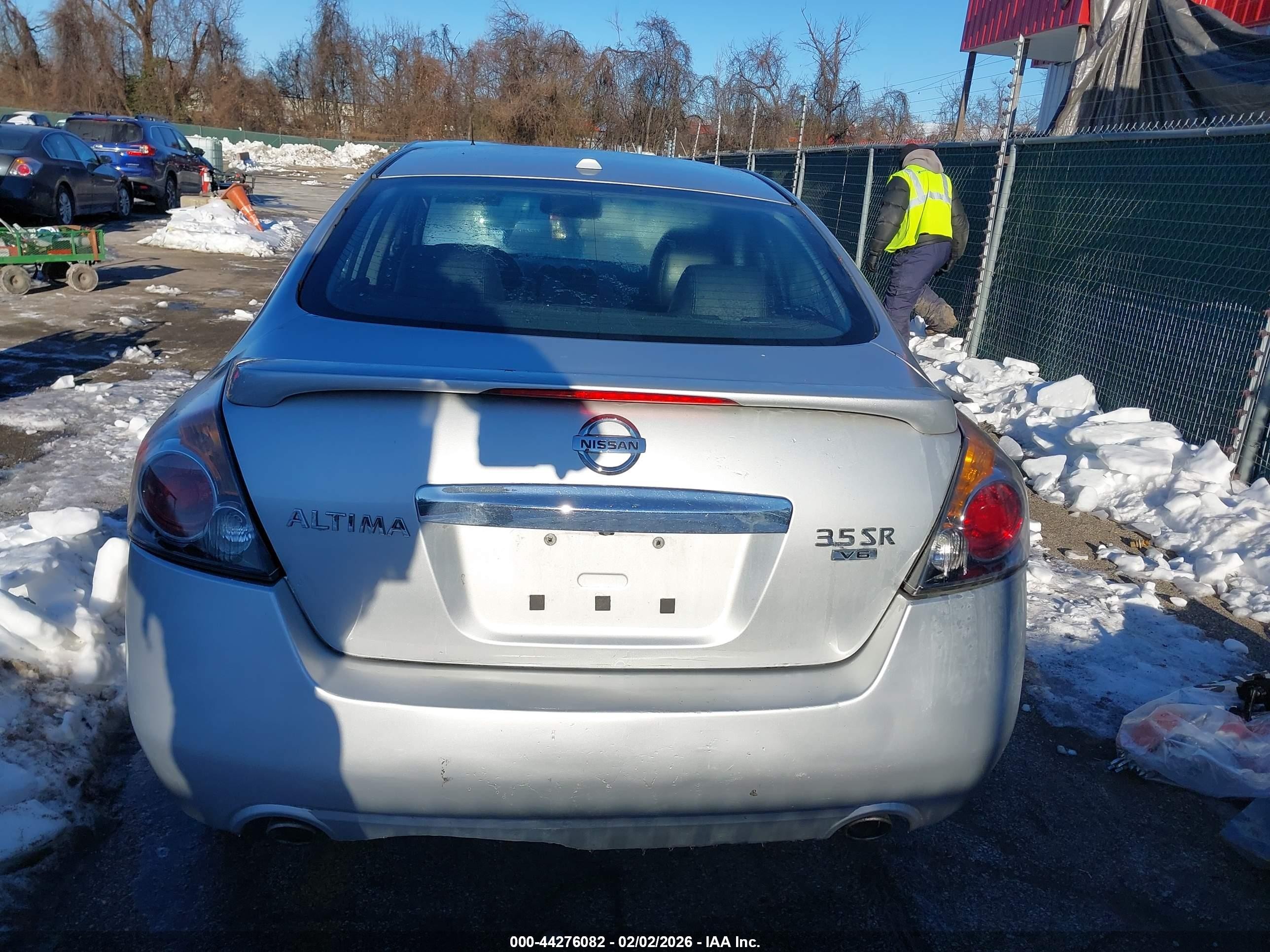 2012 Nissan Altima 3.5 Sr Silver vin: 1N4BL2AP0CC144373