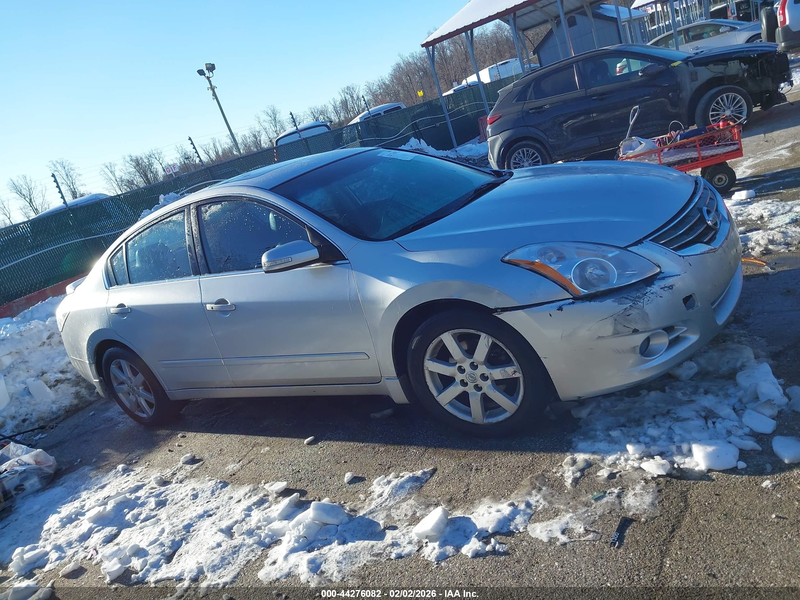 2012 Nissan Altima 3.5 Sr Silver vin: 1N4BL2AP0CC144373