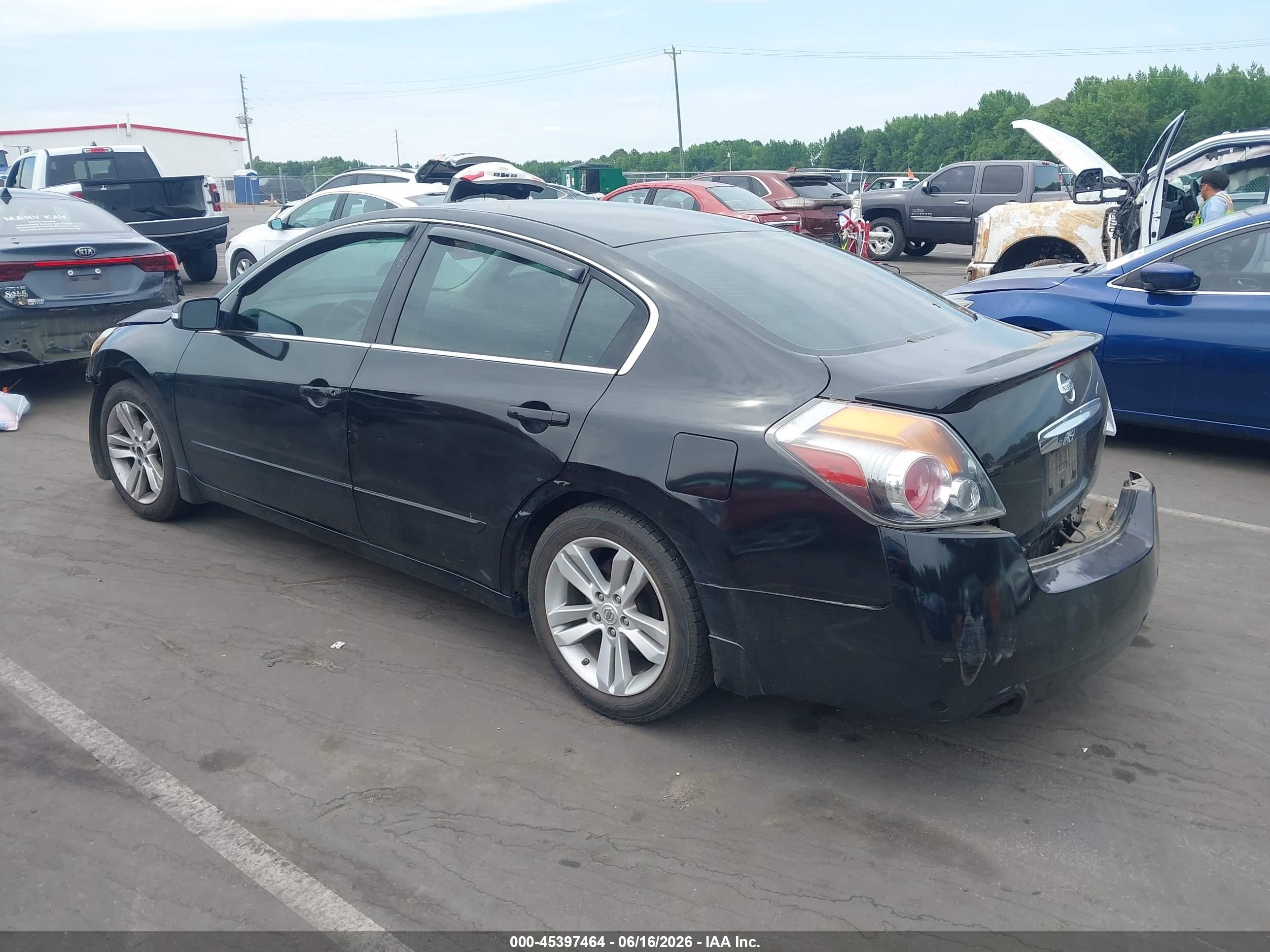 2012 Nissan Altima 3.5 Sr Black vin: 1N4BL2AP0CC176465