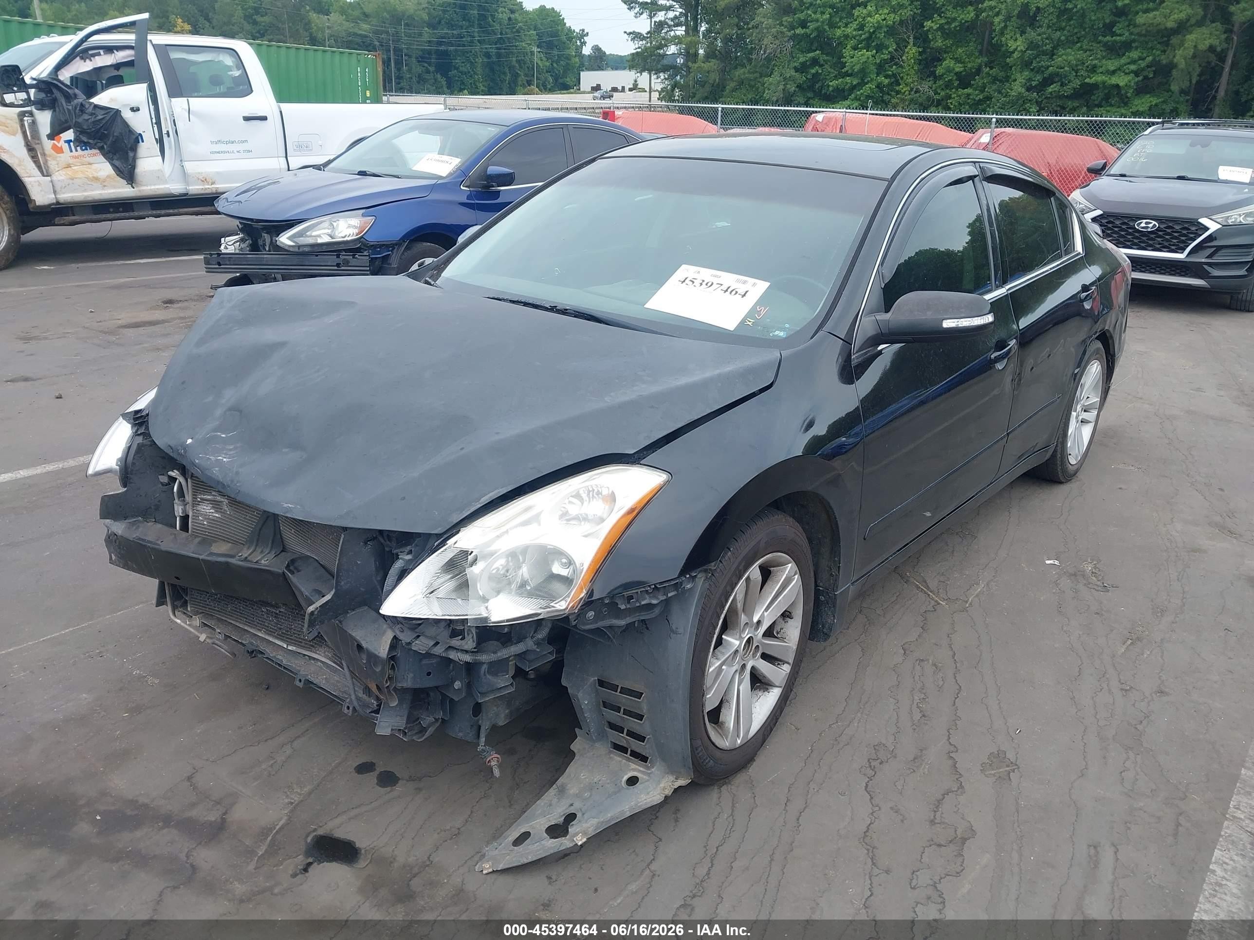 2012 Nissan Altima 3.5 Sr Black vin: 1N4BL2AP0CC176465