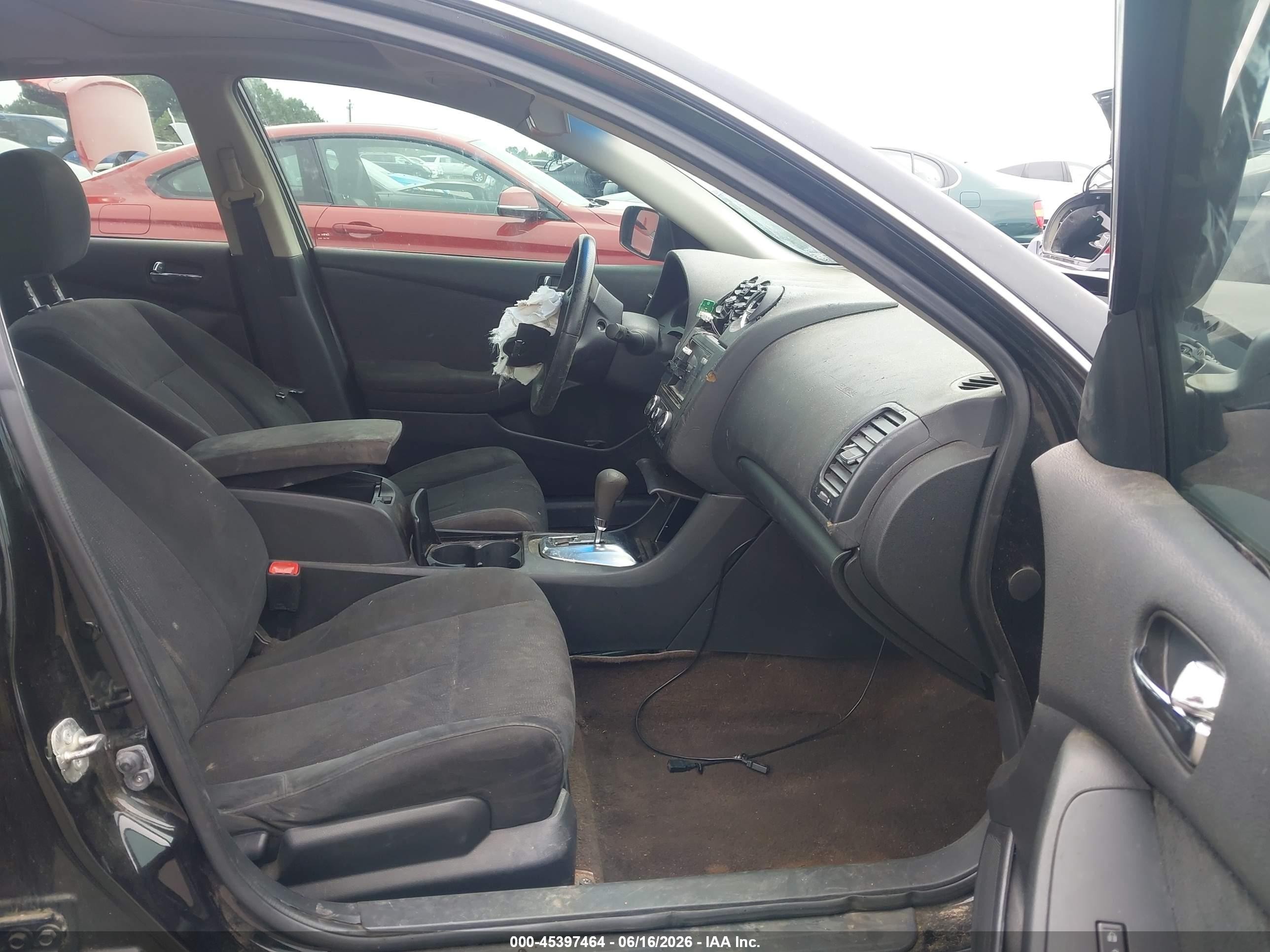2012 Nissan Altima 3.5 Sr Black vin: 1N4BL2AP0CC176465