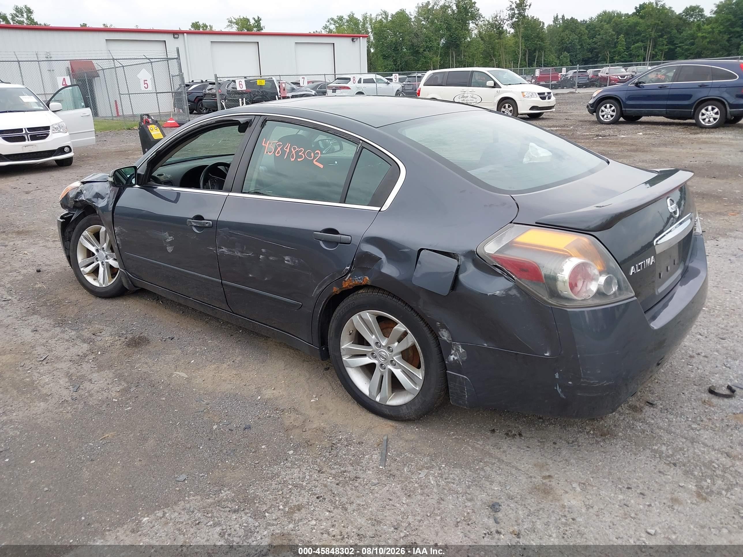 2012 Nissan Altima 3.5 Sr Серый vin: 1N4BL2AP0CN469304