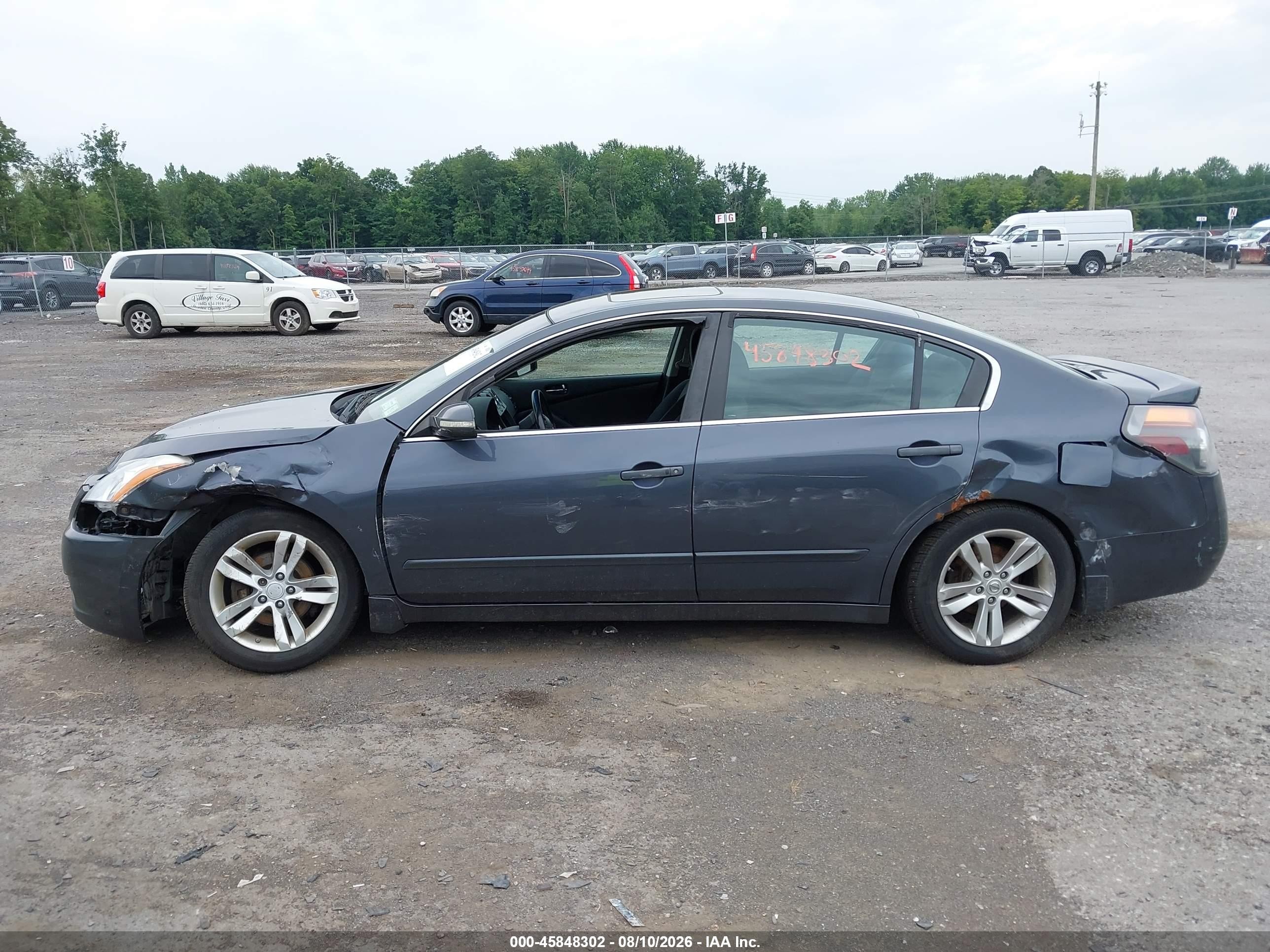 2012 Nissan Altima 3.5 Sr Серый vin: 1N4BL2AP0CN469304
