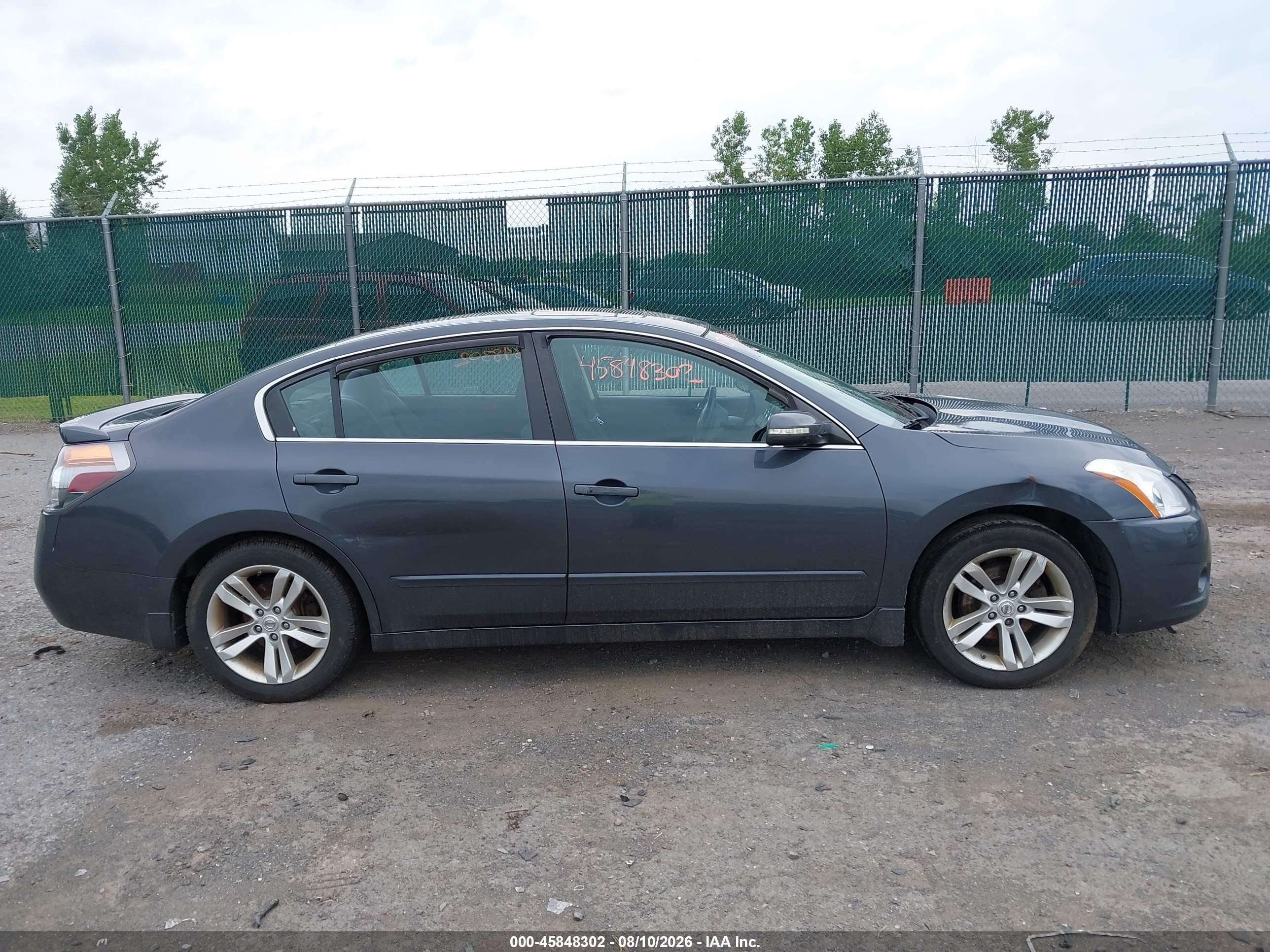 2012 Nissan Altima 3.5 Sr Серый vin: 1N4BL2AP0CN469304