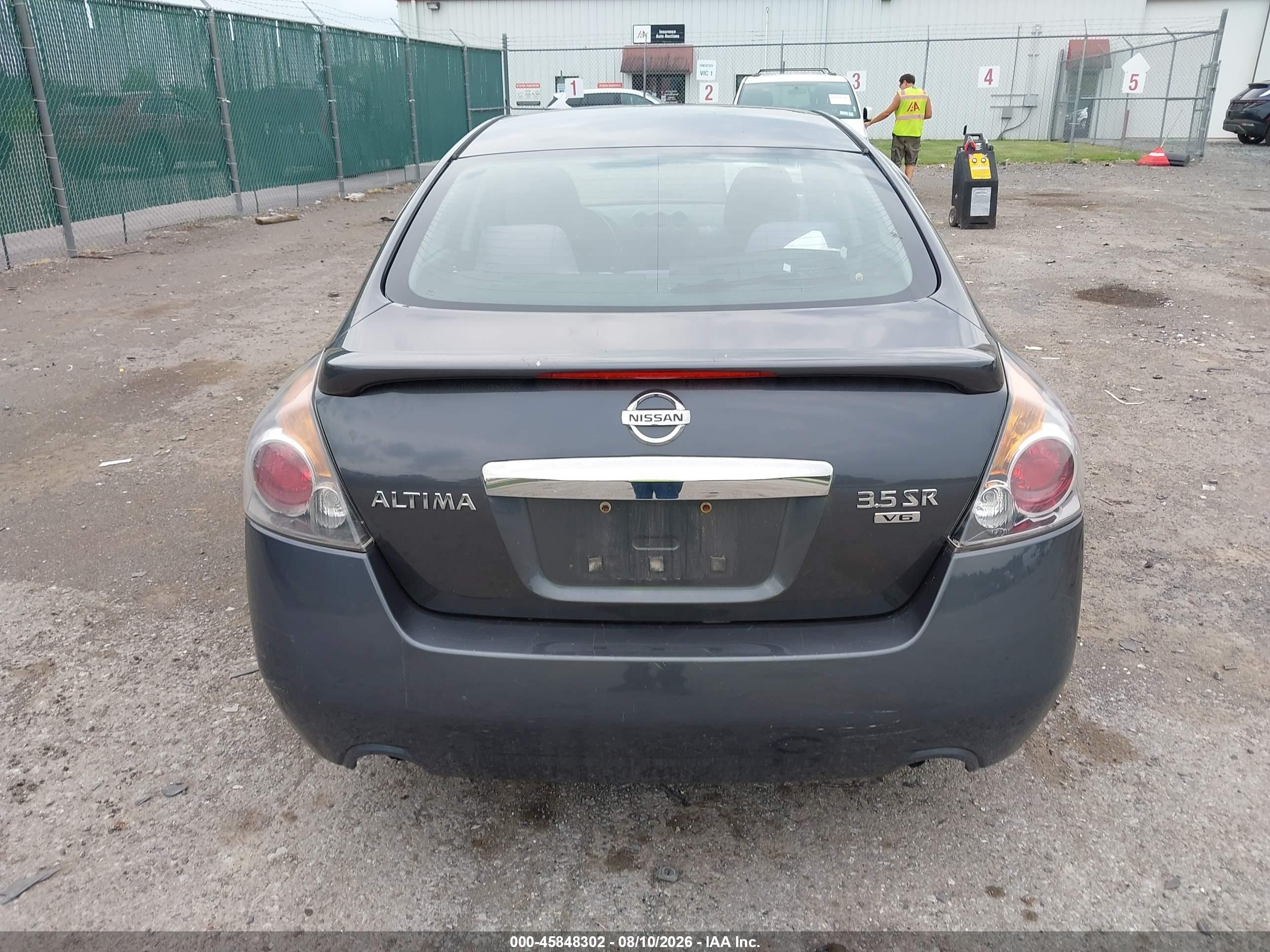 2012 Nissan Altima 3.5 Sr Серый vin: 1N4BL2AP0CN469304