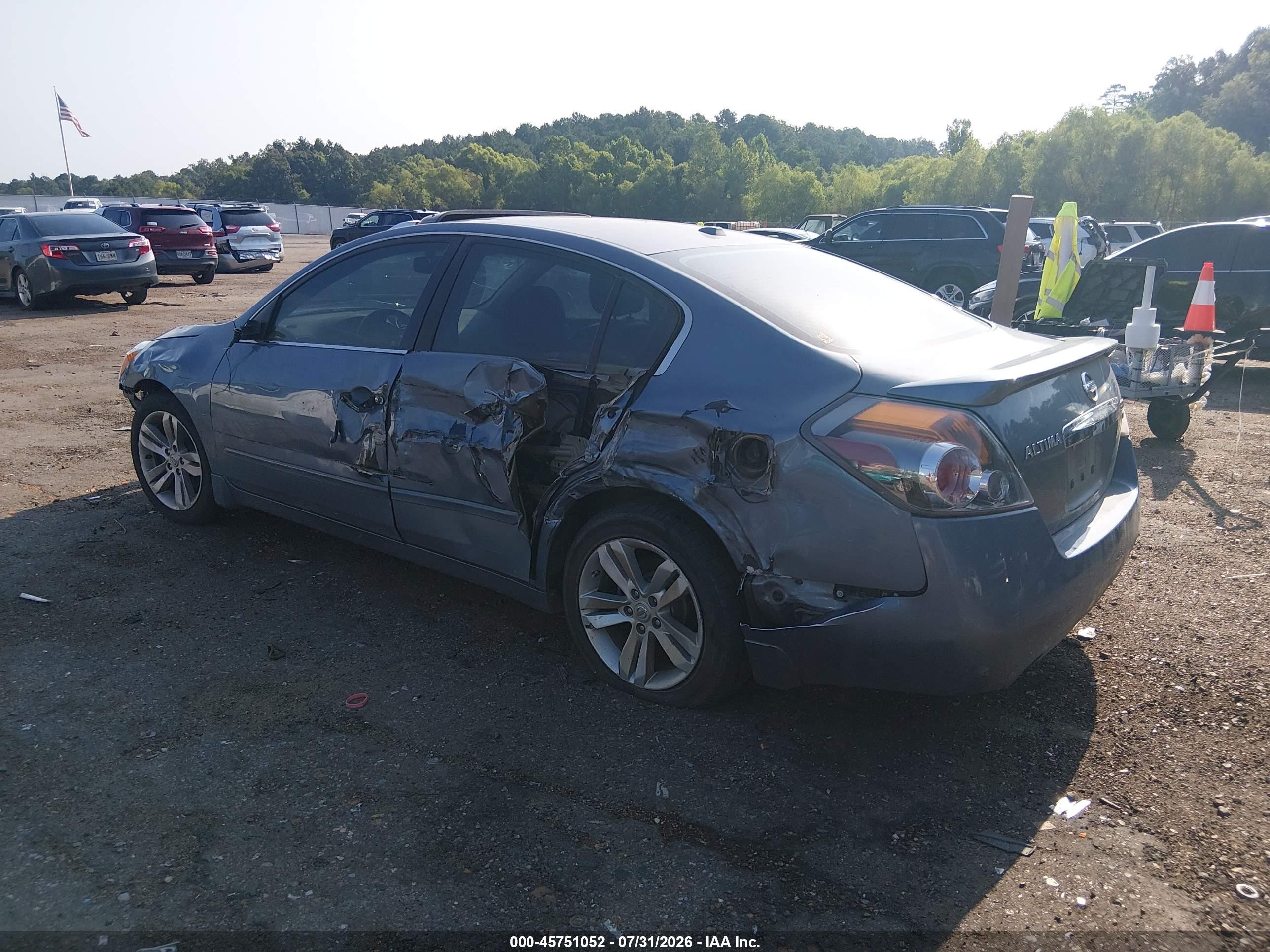 2012 Nissan Altima 3.5 Sr Blue vin: 1N4BL2AP0CN508358