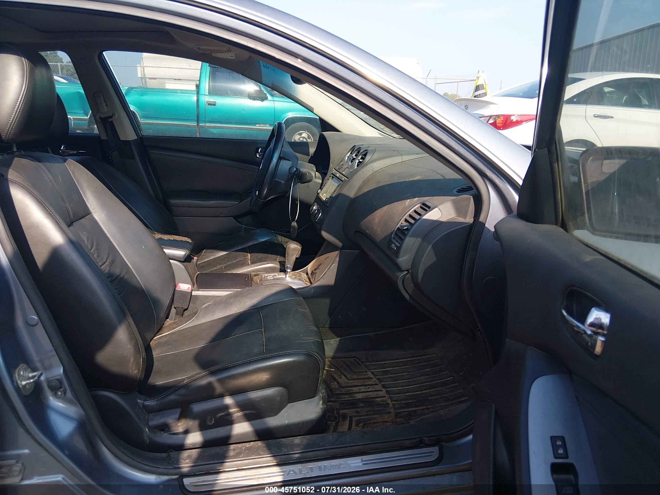 2012 Nissan Altima 3.5 Sr Blue vin: 1N4BL2AP0CN508358