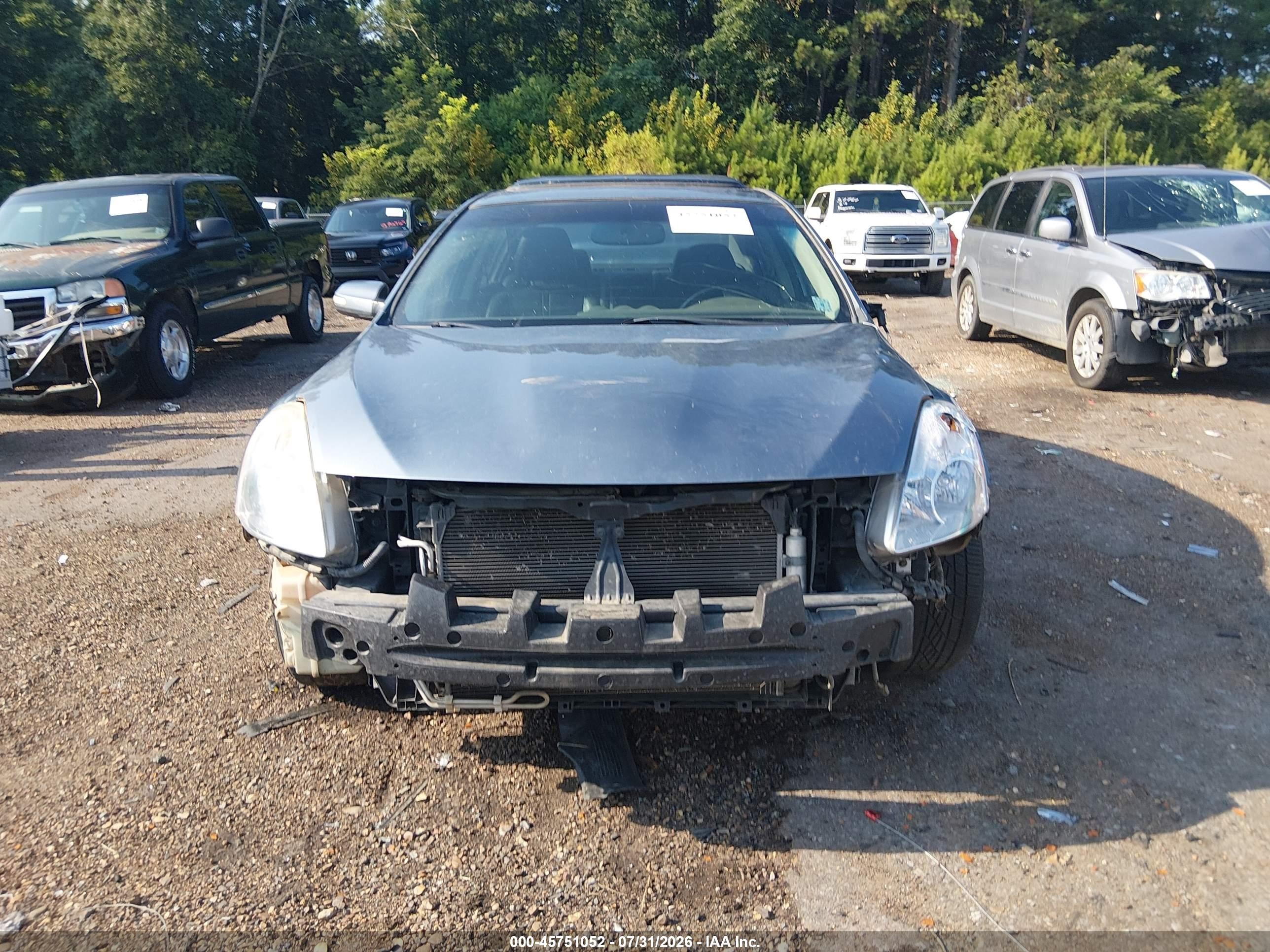 2012 Nissan Altima 3.5 Sr Blue vin: 1N4BL2AP0CN508358