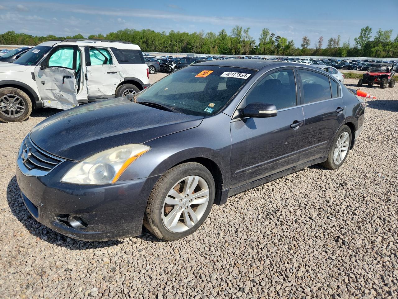 2010 Nissan Altima 3.5 Sr Gray vin: 1N4BL2AP1AN464464