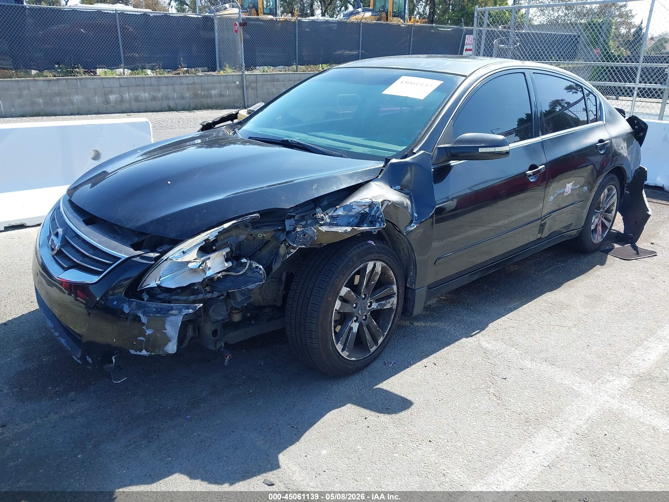2010 Nissan Altima 3.5 Sr Black vin: 1N4BL2AP1AN533914