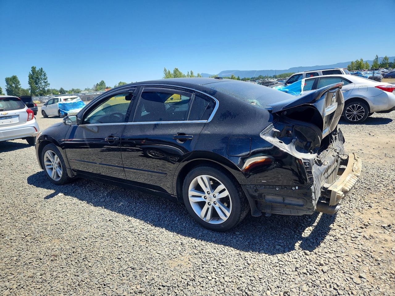 2011 Nissan Altima Sr Black vin: 1N4BL2AP1BN453935