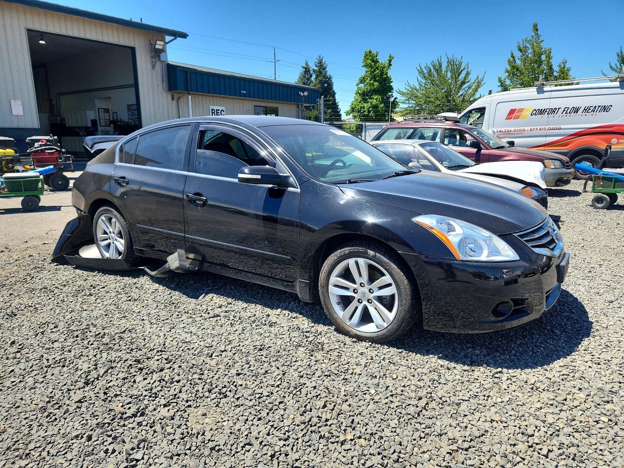 2011 Nissan Altima Sr Black vin: 1N4BL2AP1BN453935