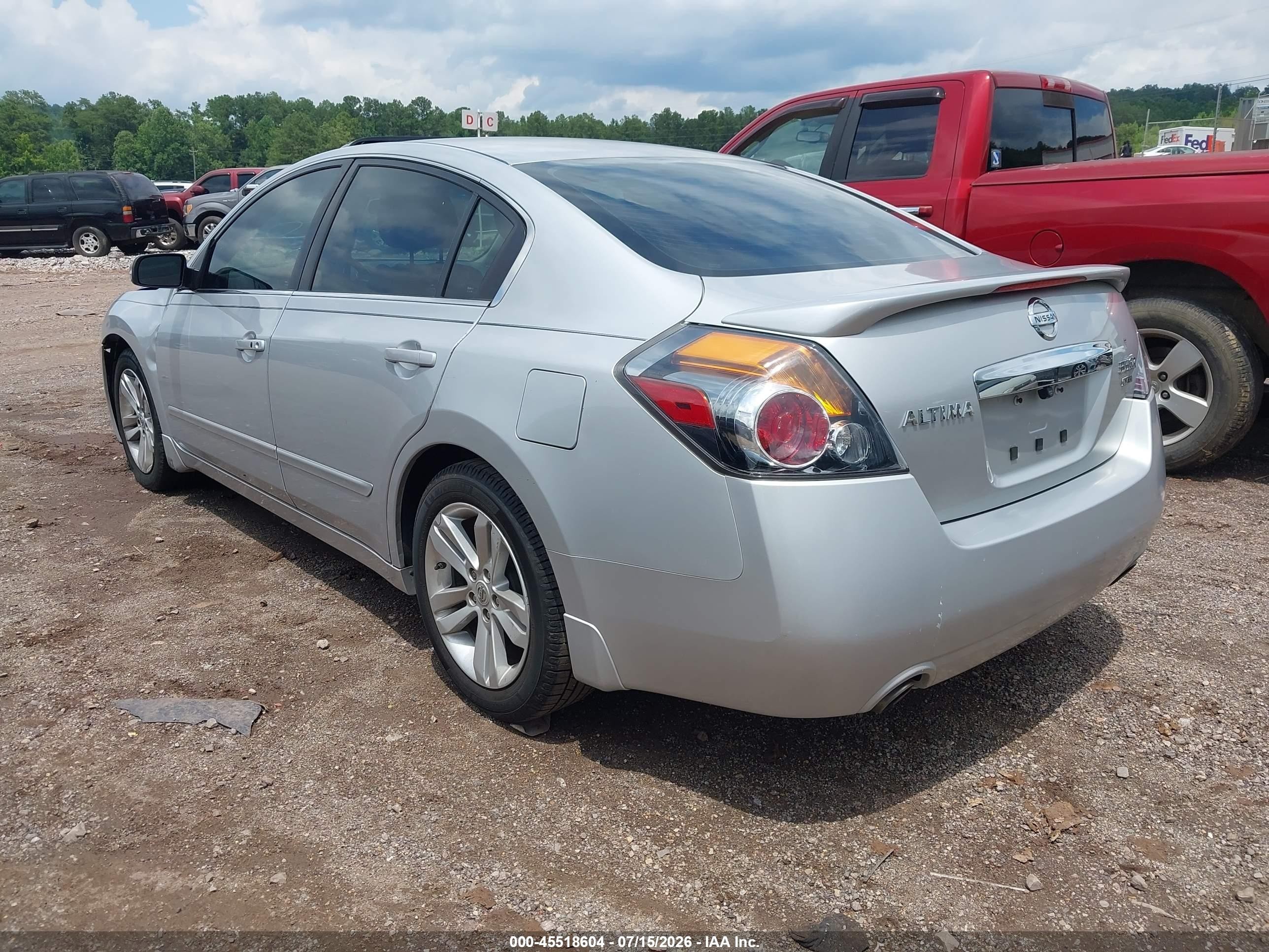 2011 Nissan Altima 3.5 Sr Silver vin: 1N4BL2AP1BN464336