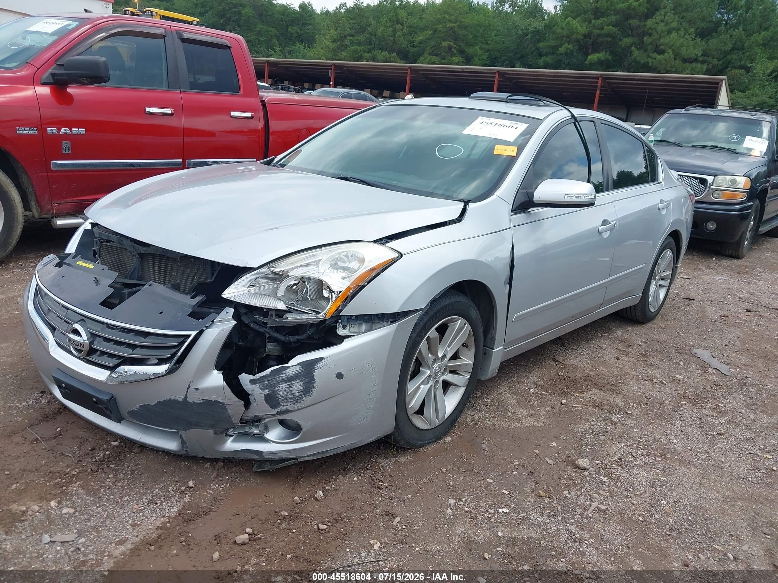 2011 Nissan Altima 3.5 Sr Silver vin: 1N4BL2AP1BN464336