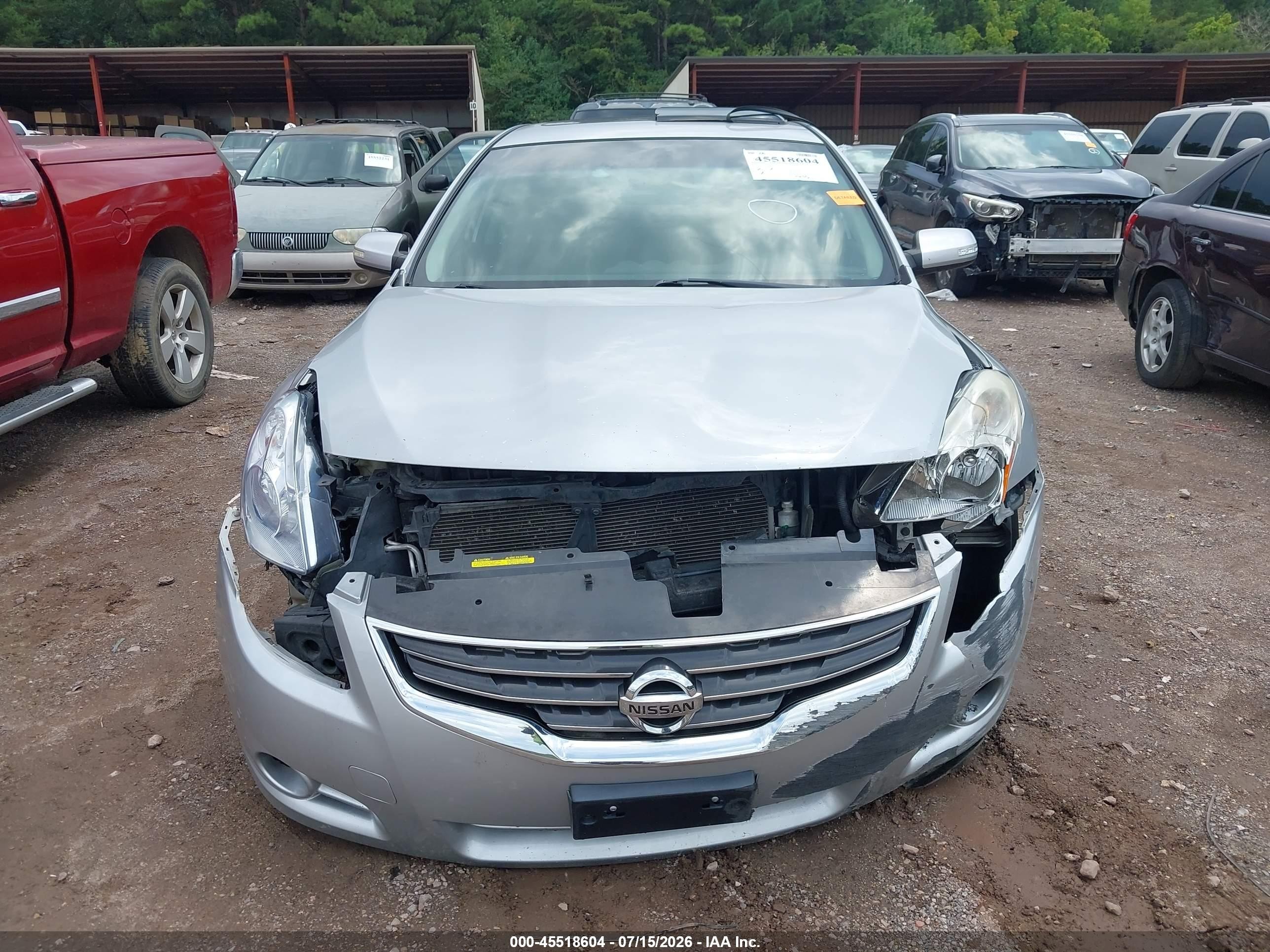 2011 Nissan Altima 3.5 Sr Silver vin: 1N4BL2AP1BN464336