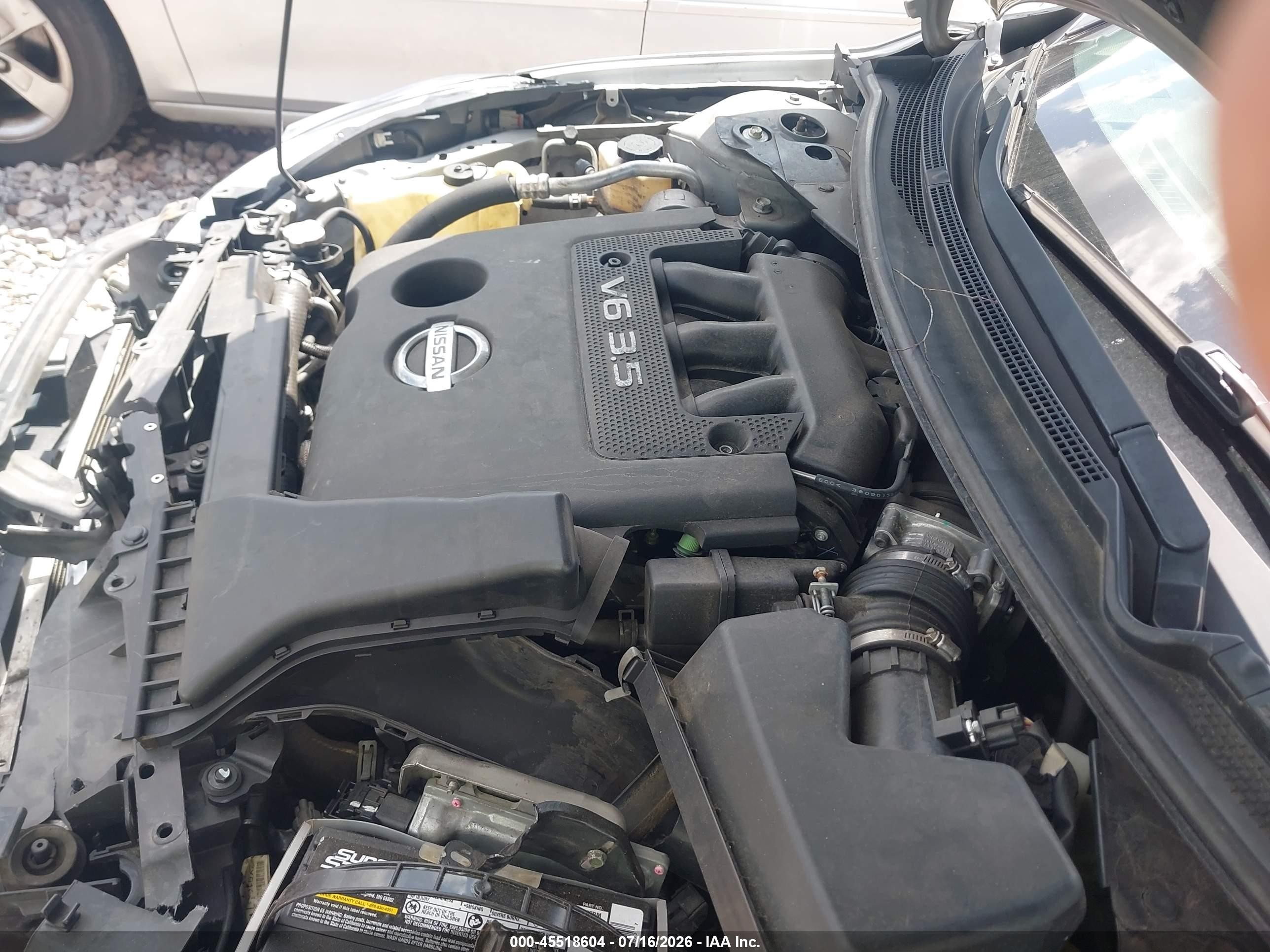 2011 Nissan Altima 3.5 Sr Silver vin: 1N4BL2AP1BN464336