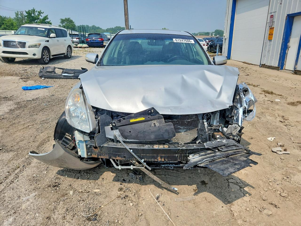 2012 Nissan Altima Sr Серебряный vin: 1N4BL2AP1CC185711