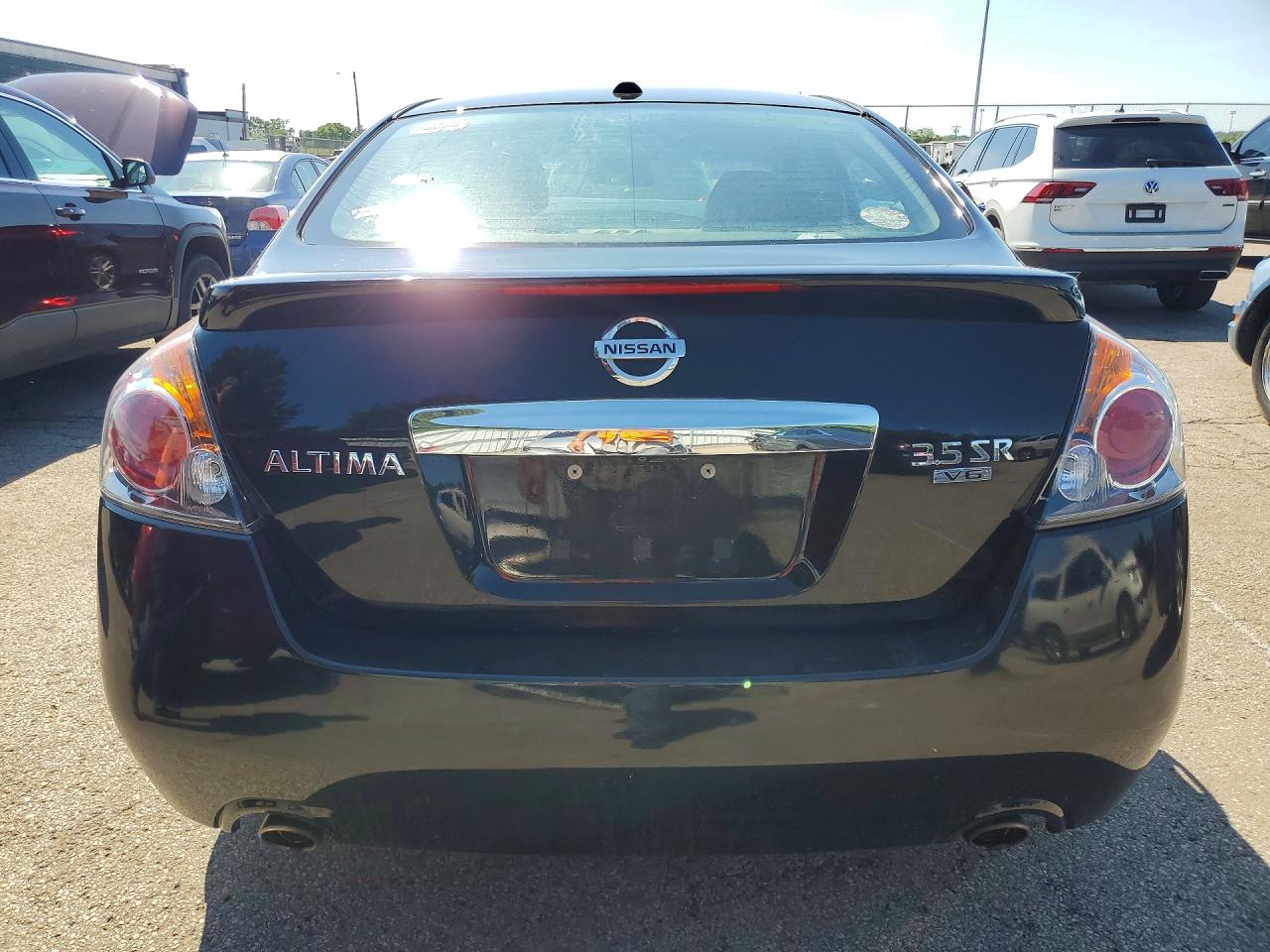 2012 Nissan Altima Sr Black vin: 1N4BL2AP1CC215788