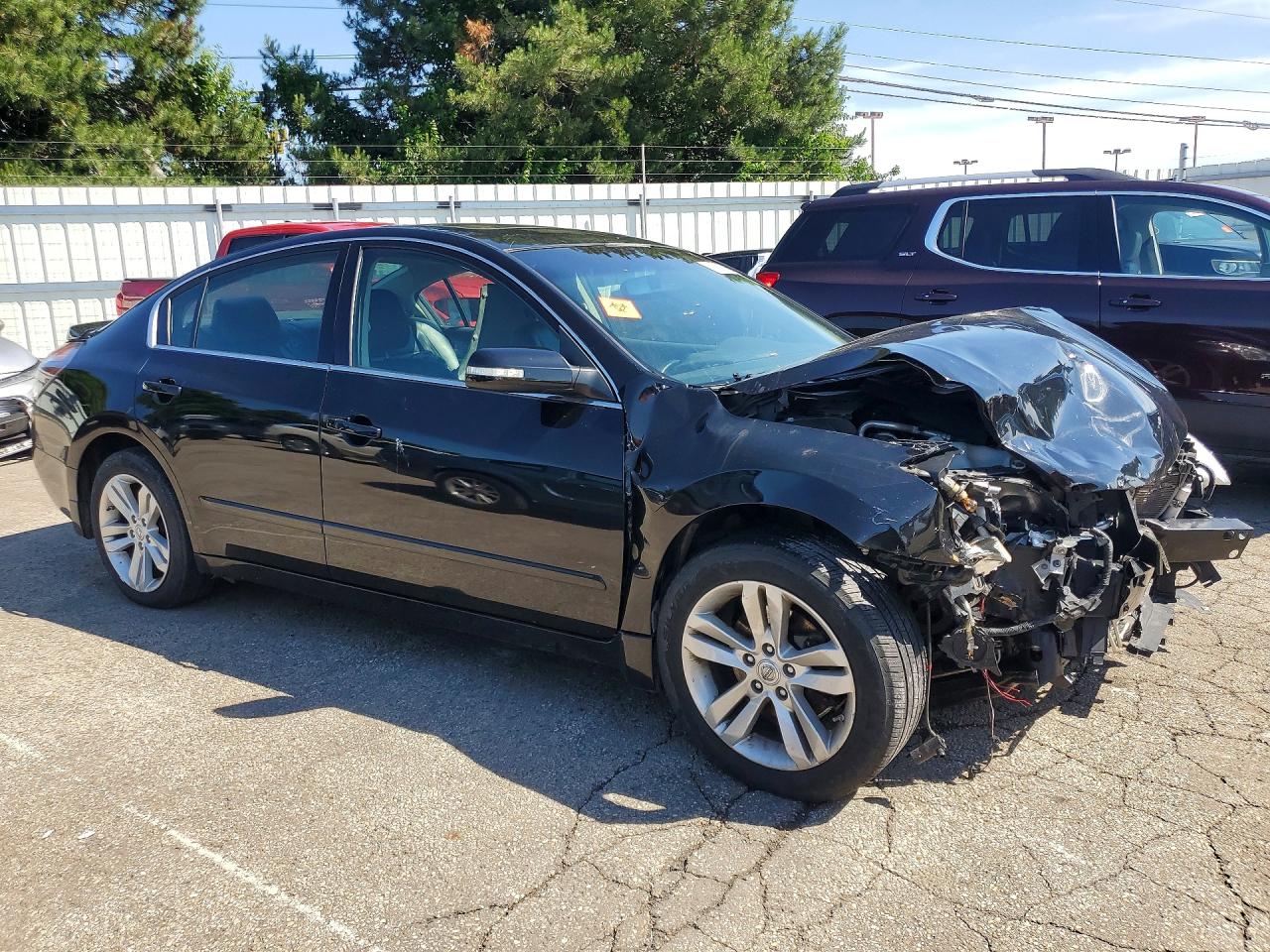 2012 Nissan Altima Sr Black vin: 1N4BL2AP1CC215788