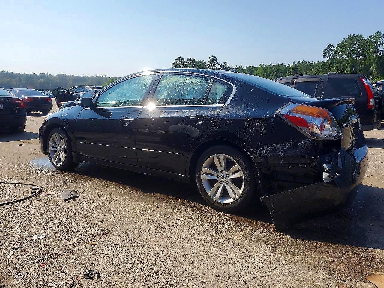 2012 Nissan Altima Sr Black vin: 1N4BL2AP1CN404624
