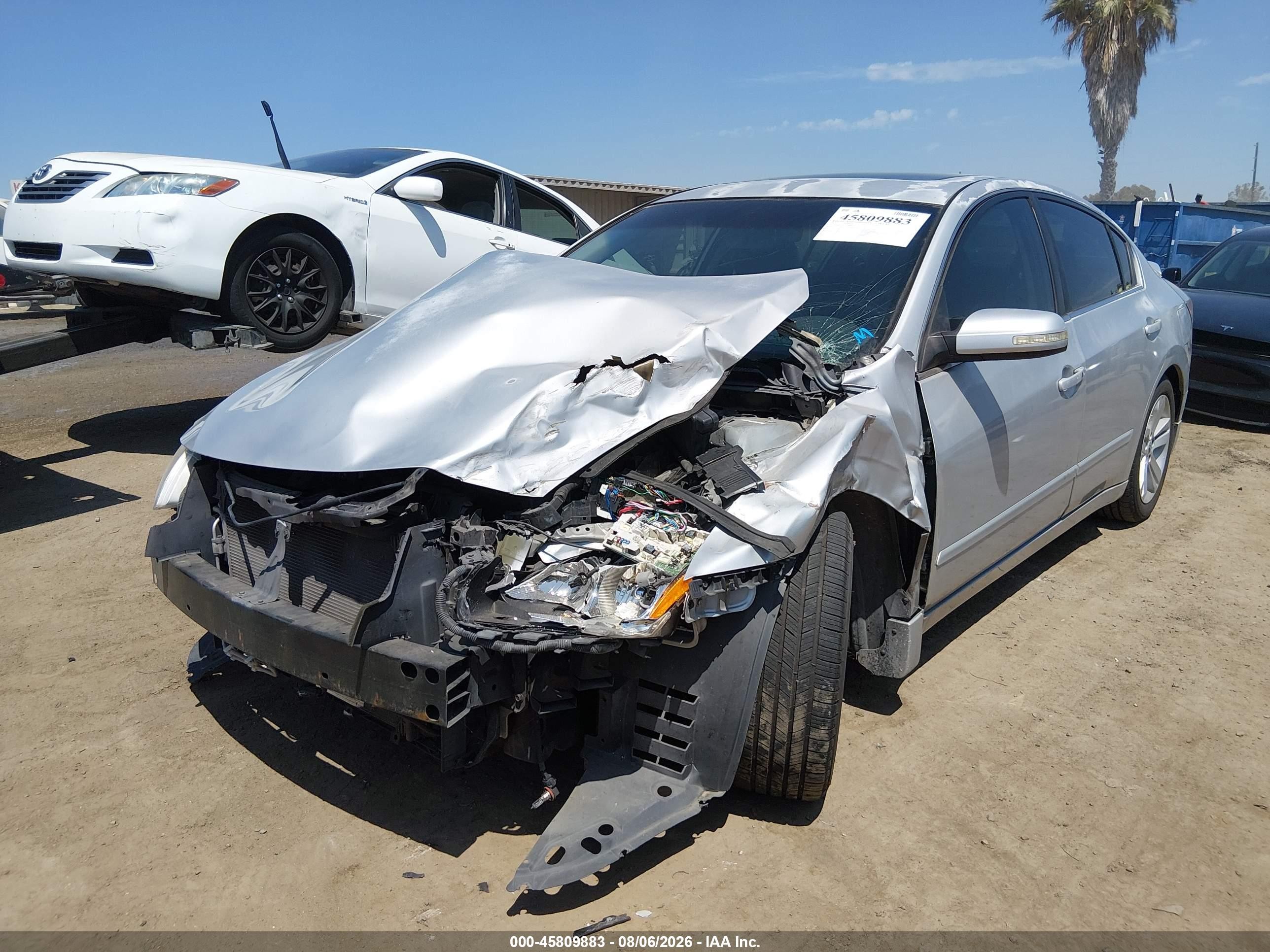 2012 Nissan Altima 3.5 Sr Серебряный vin: 1N4BL2AP1CN546665