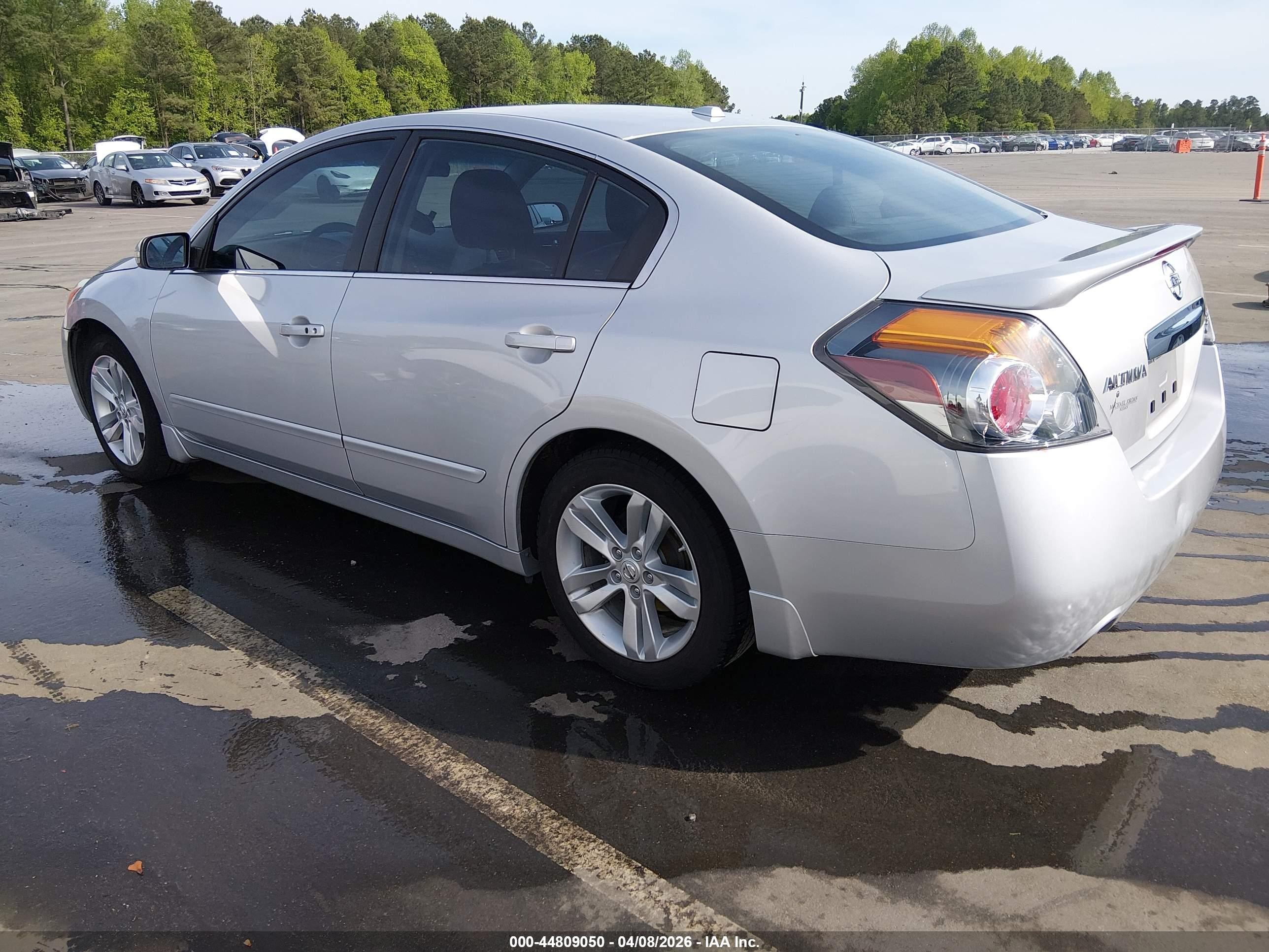 2011 Nissan Altima 3.5 Sr Silver vin: 1N4BL2AP2BN450994
