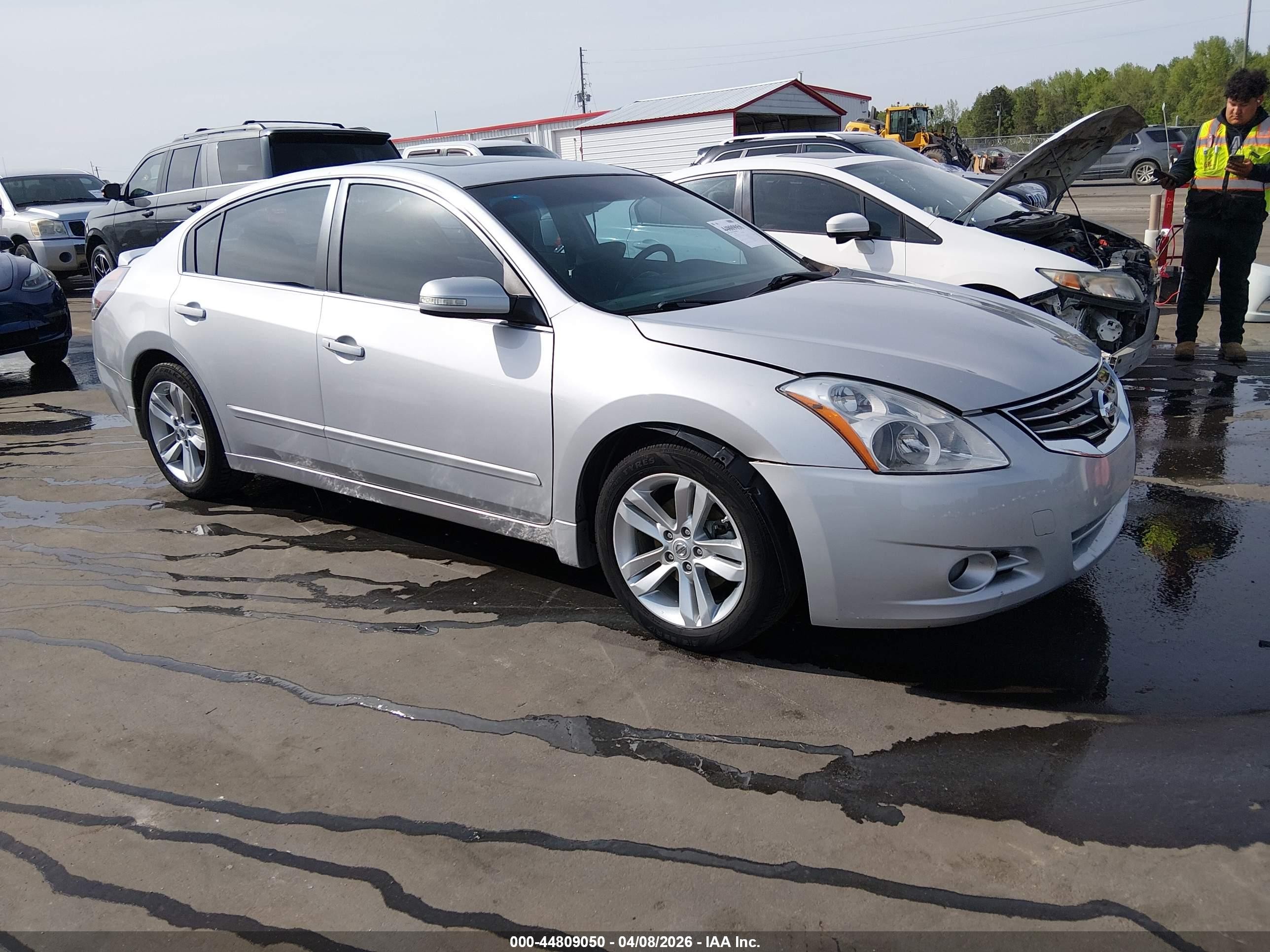 2011 Nissan Altima 3.5 Sr Silver vin: 1N4BL2AP2BN450994