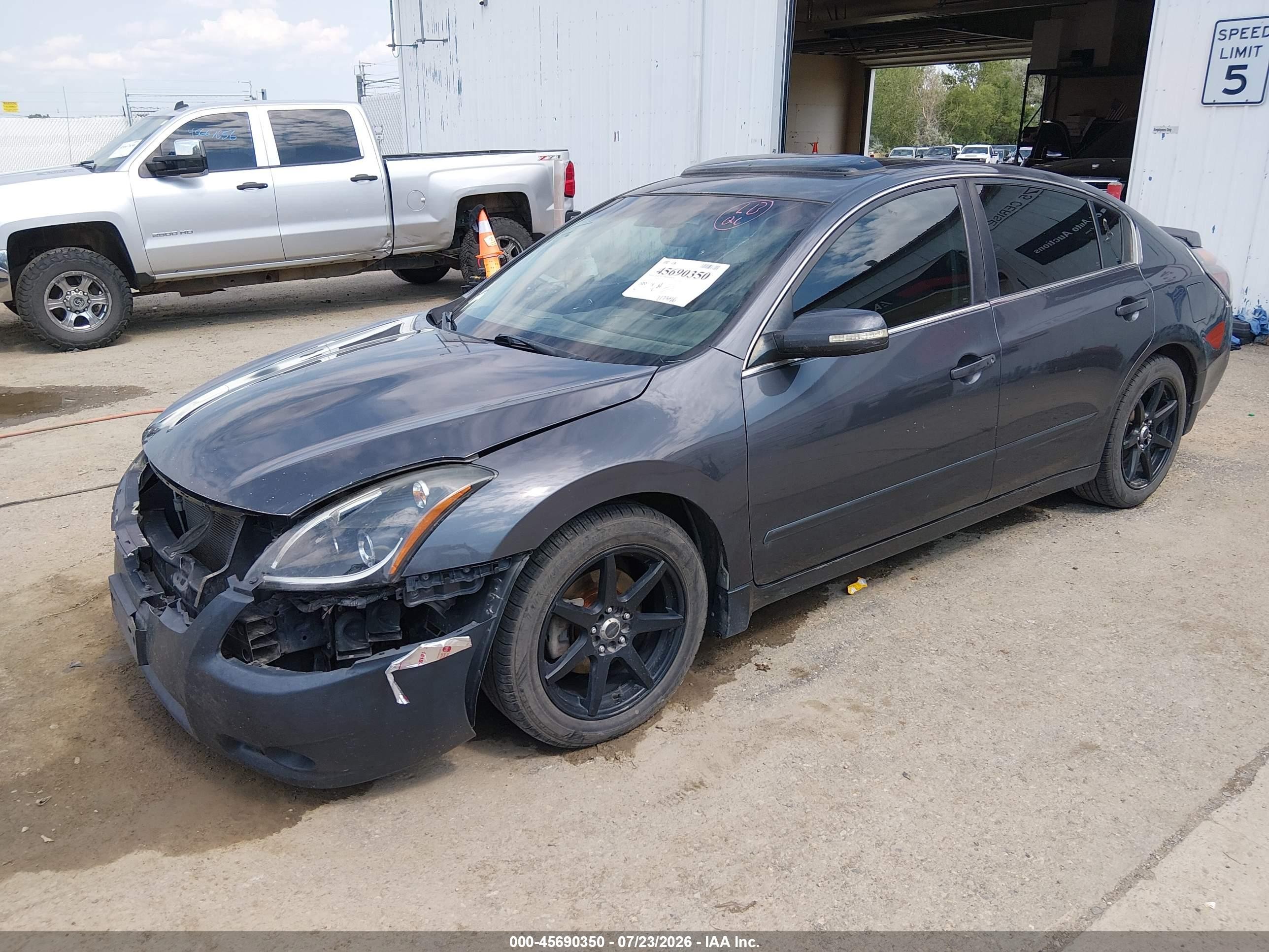 2012 Nissan Altima 3.5 Sr Gray vin: 1N4BL2AP2CC135979