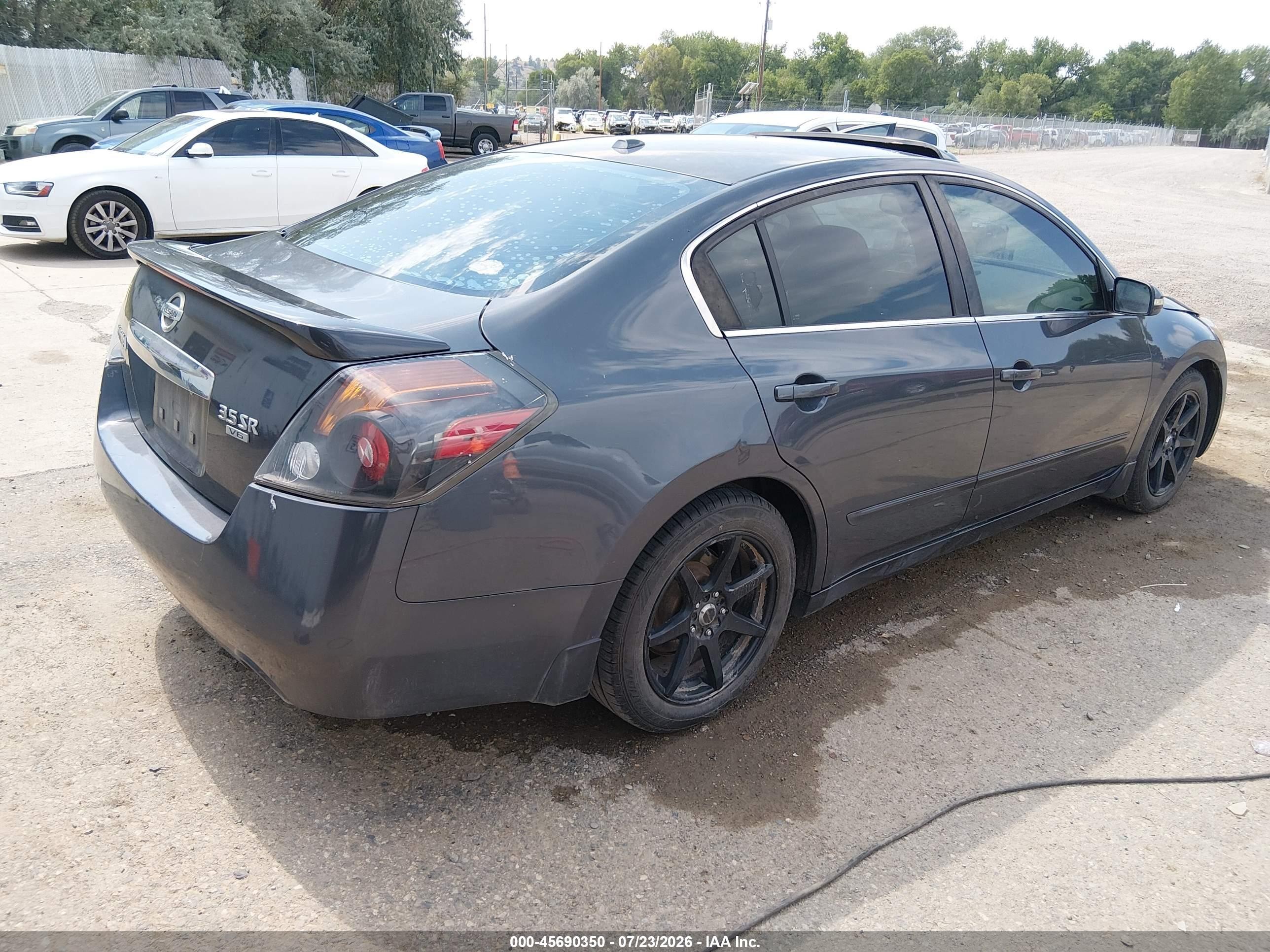 2012 Nissan Altima 3.5 Sr Gray vin: 1N4BL2AP2CC135979