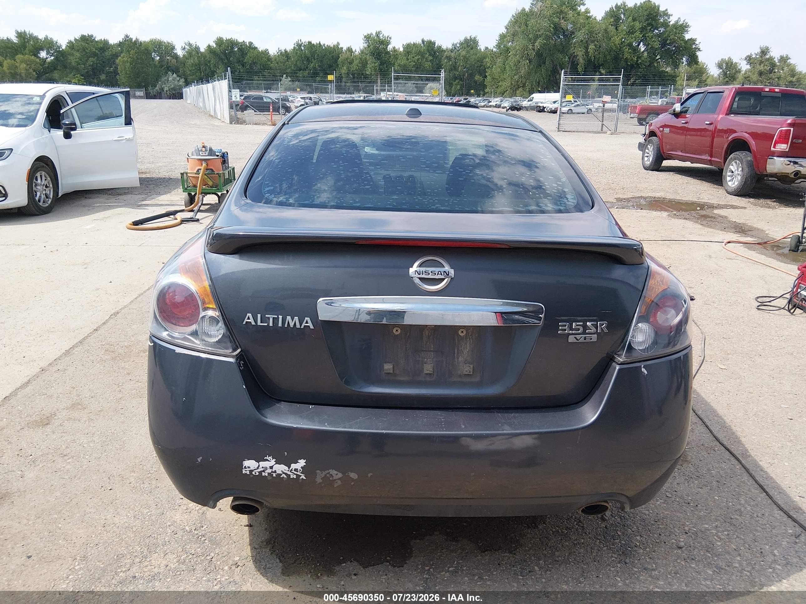 2012 Nissan Altima 3.5 Sr Gray vin: 1N4BL2AP2CC135979