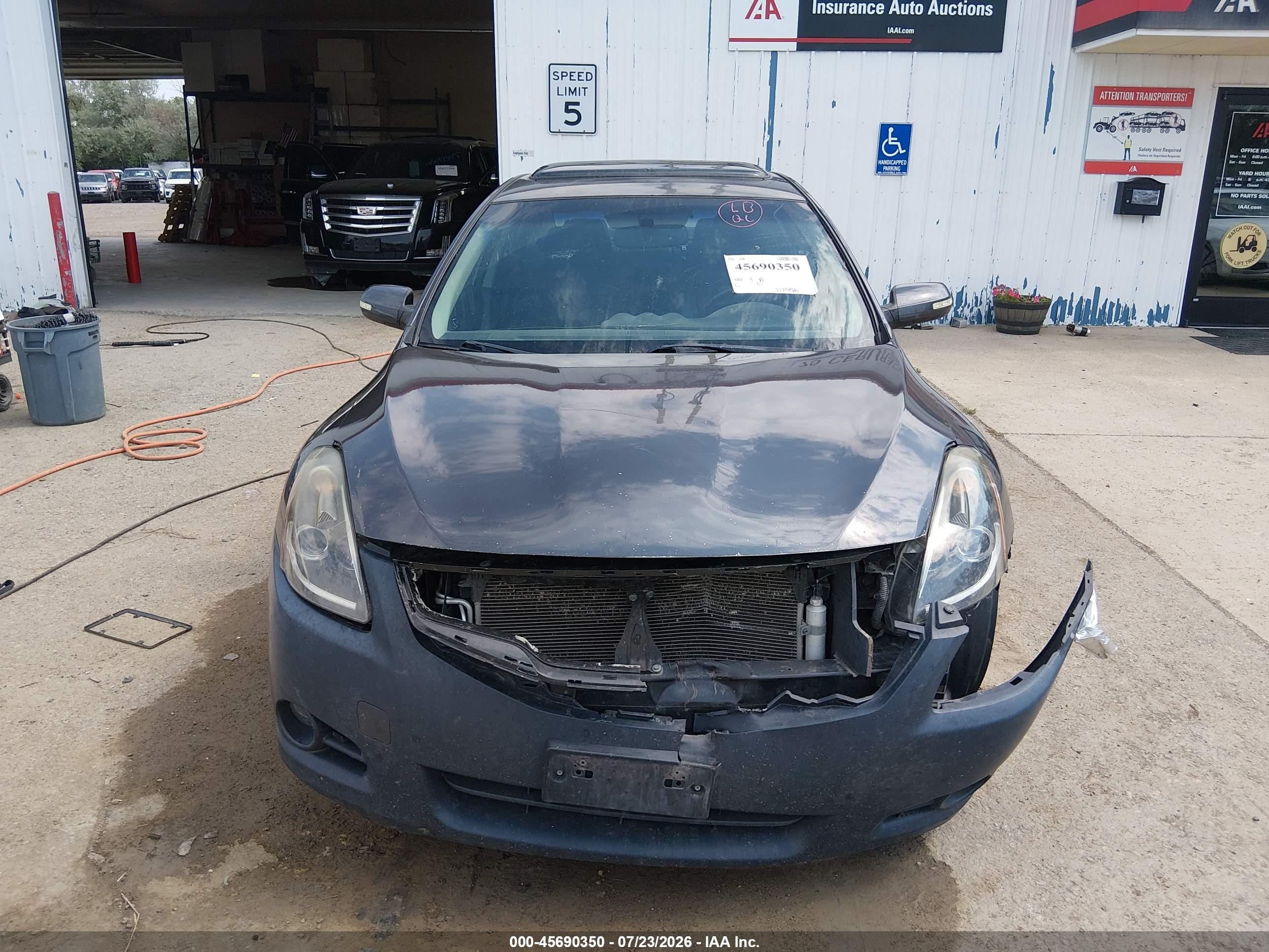 2012 Nissan Altima 3.5 Sr Gray vin: 1N4BL2AP2CC135979