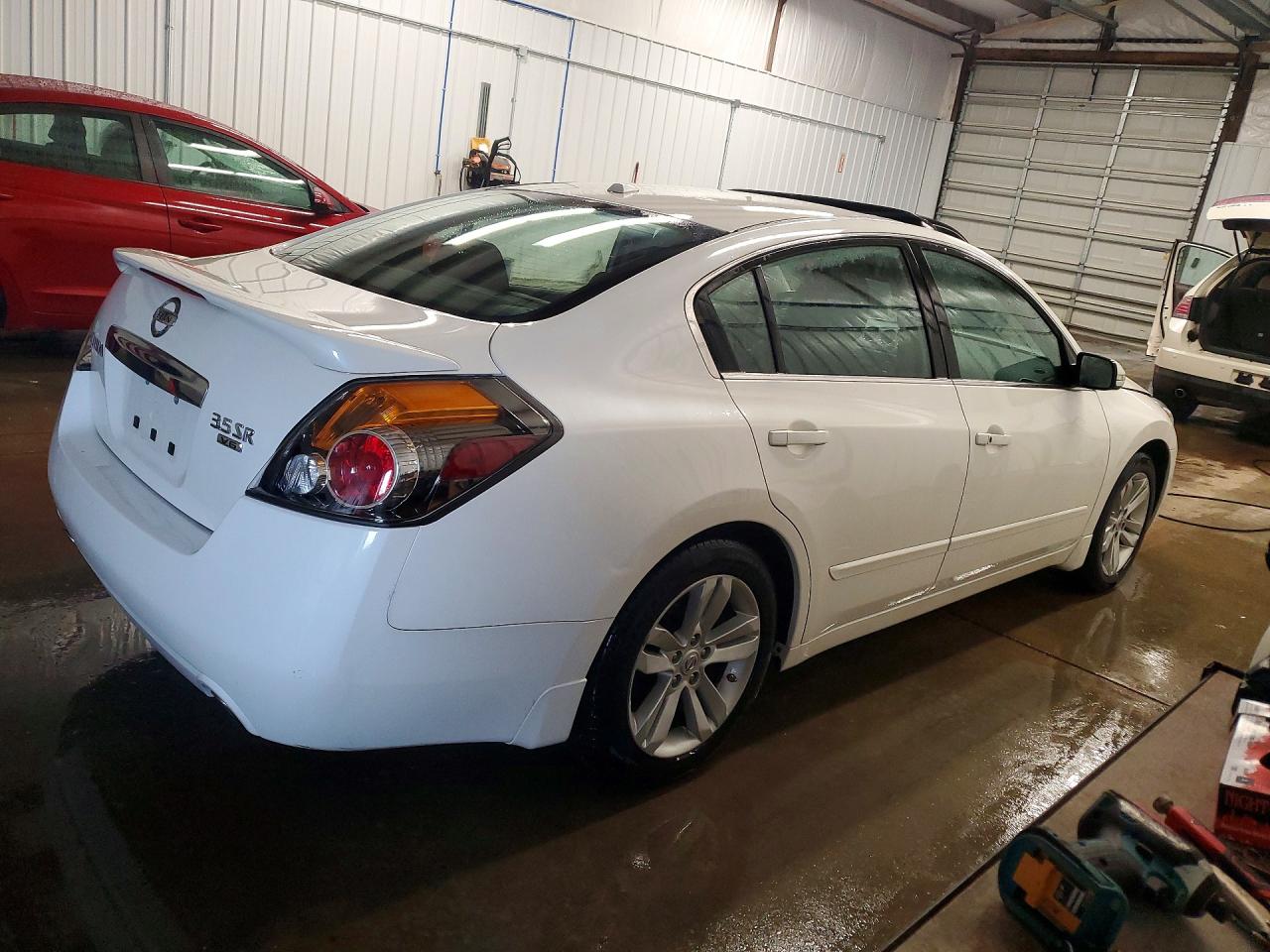 2012 Nissan Altima Sr Белый vin: 1N4BL2AP2CC215847