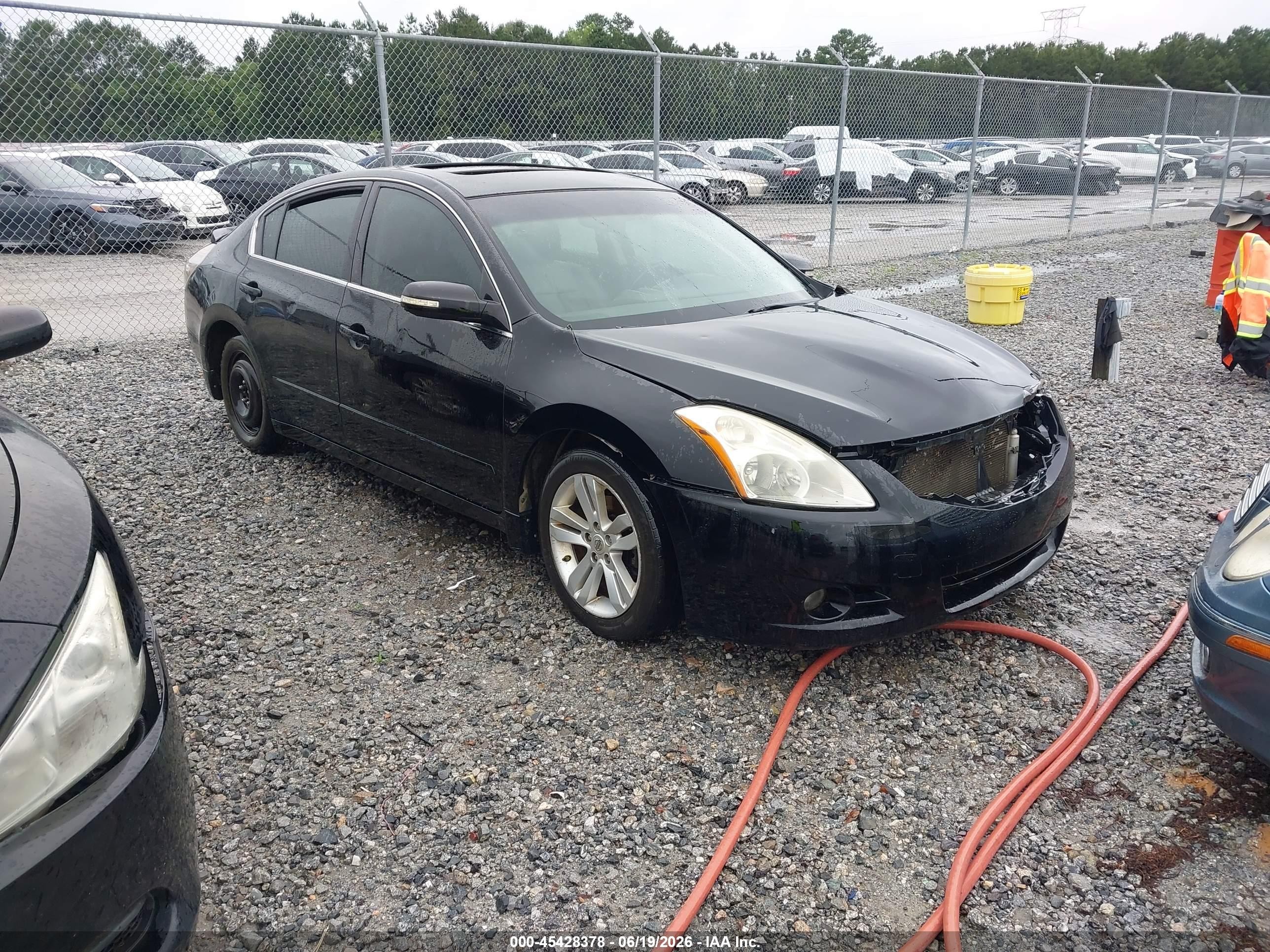 2012 Nissan Altima 3.5 Sr Black vin: 1N4BL2AP2CN542916