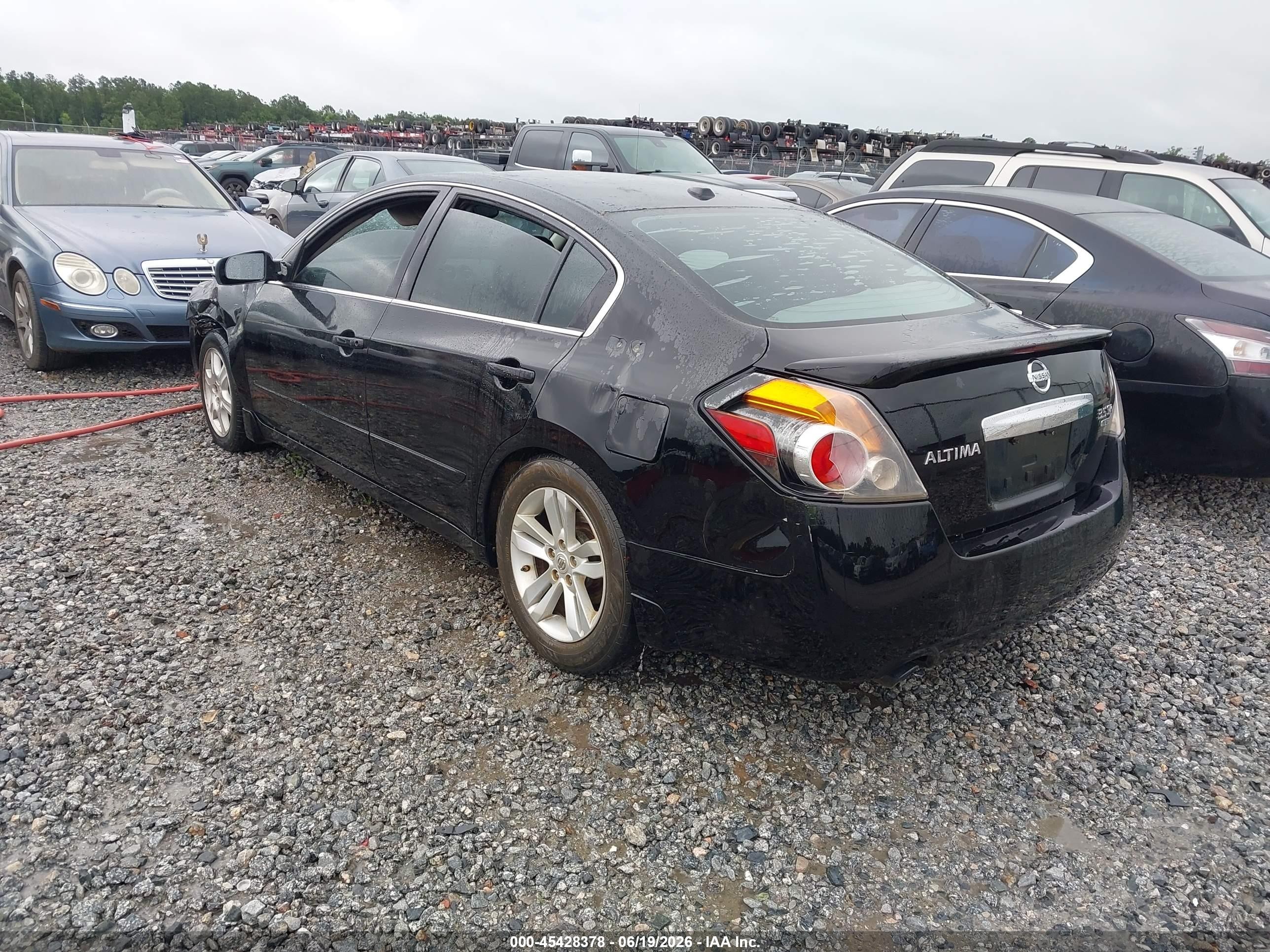 2012 Nissan Altima 3.5 Sr Black vin: 1N4BL2AP2CN542916