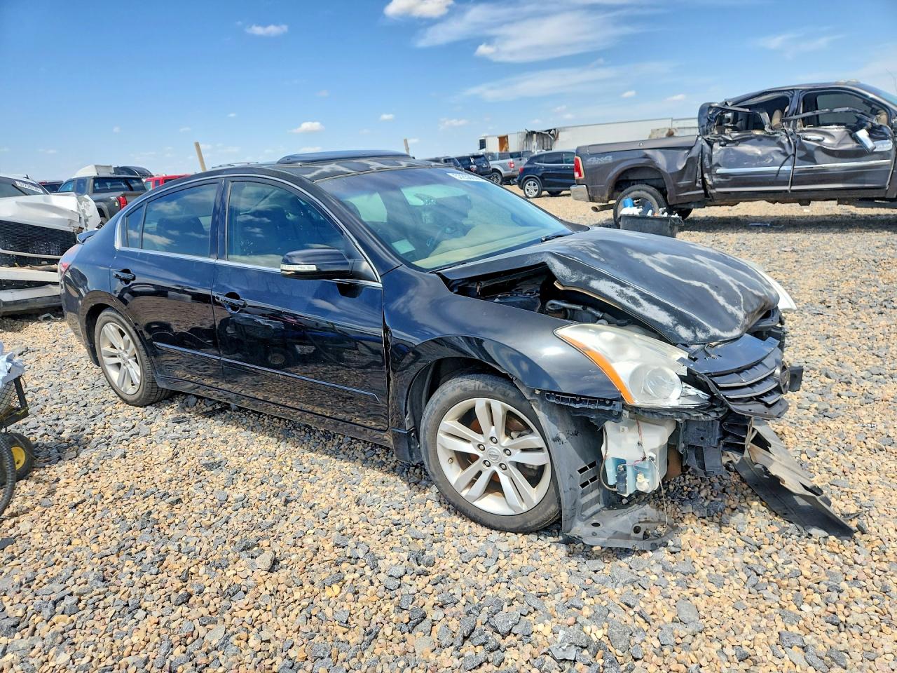 2010 Nissan Altima Sr Black vin: 1N4BL2AP3AN459962