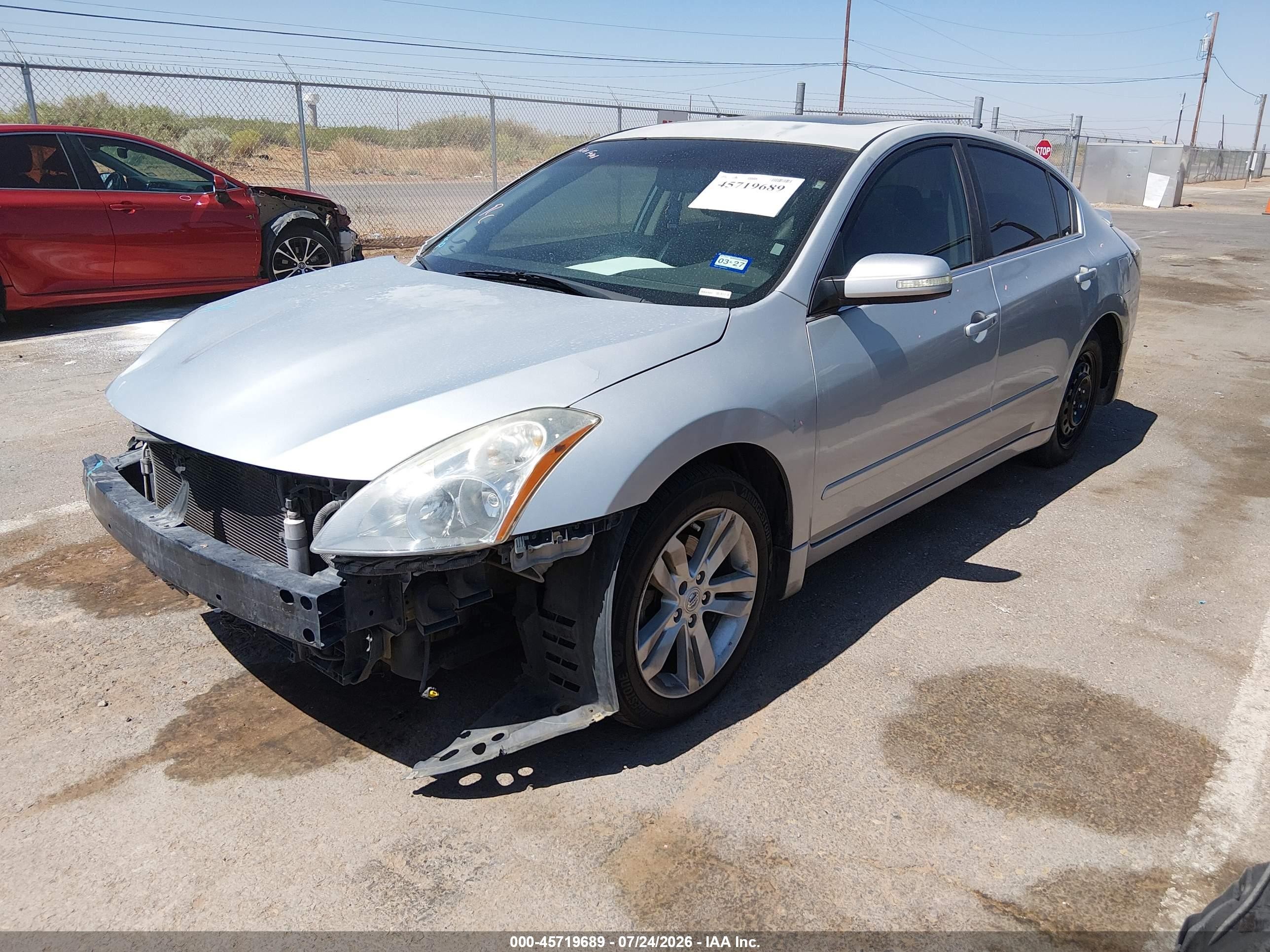 2010 Nissan Altima 3.5 Sr Silver vin: 1N4BL2AP3AN461839