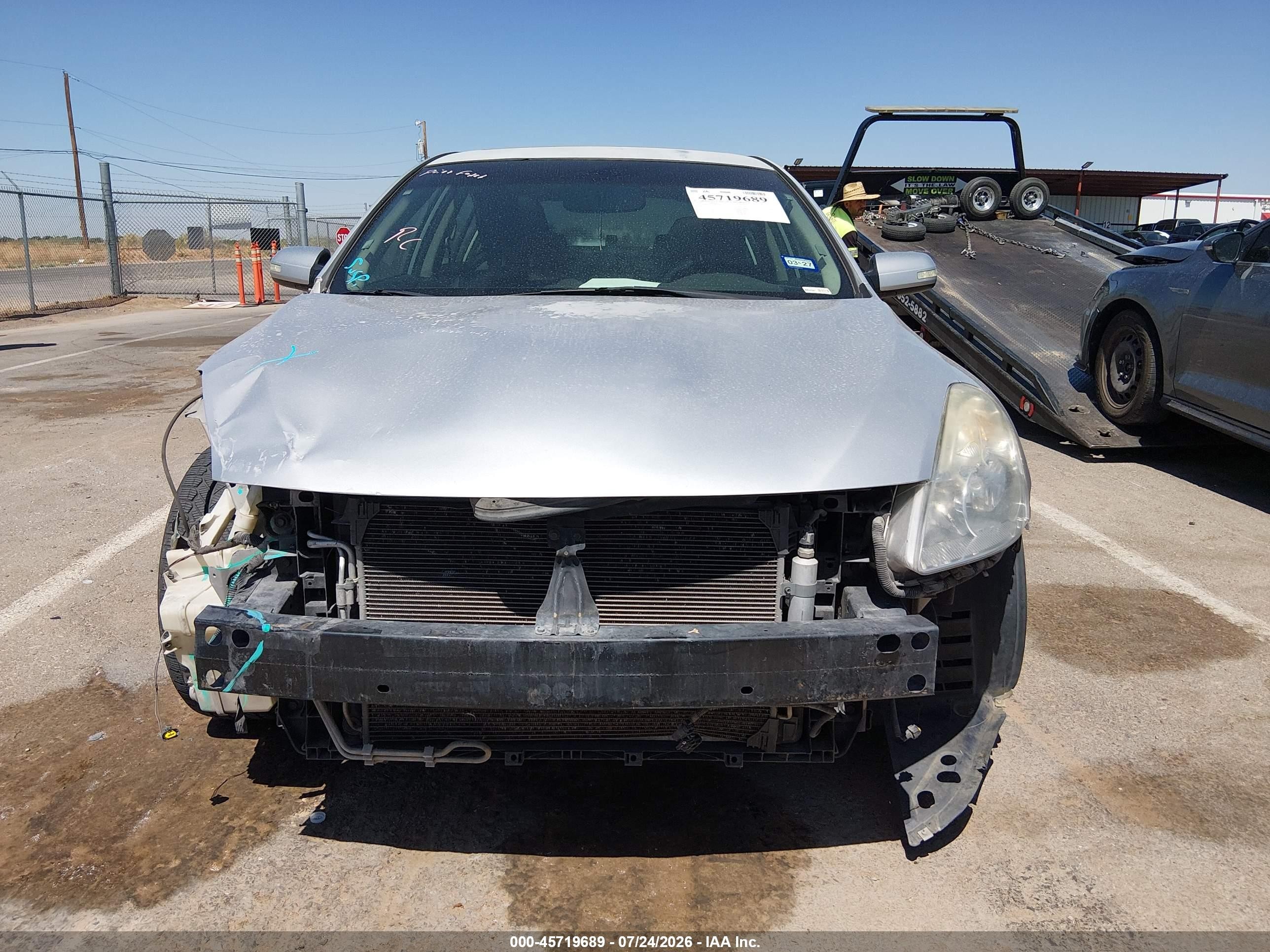 2010 Nissan Altima 3.5 Sr Silver vin: 1N4BL2AP3AN461839