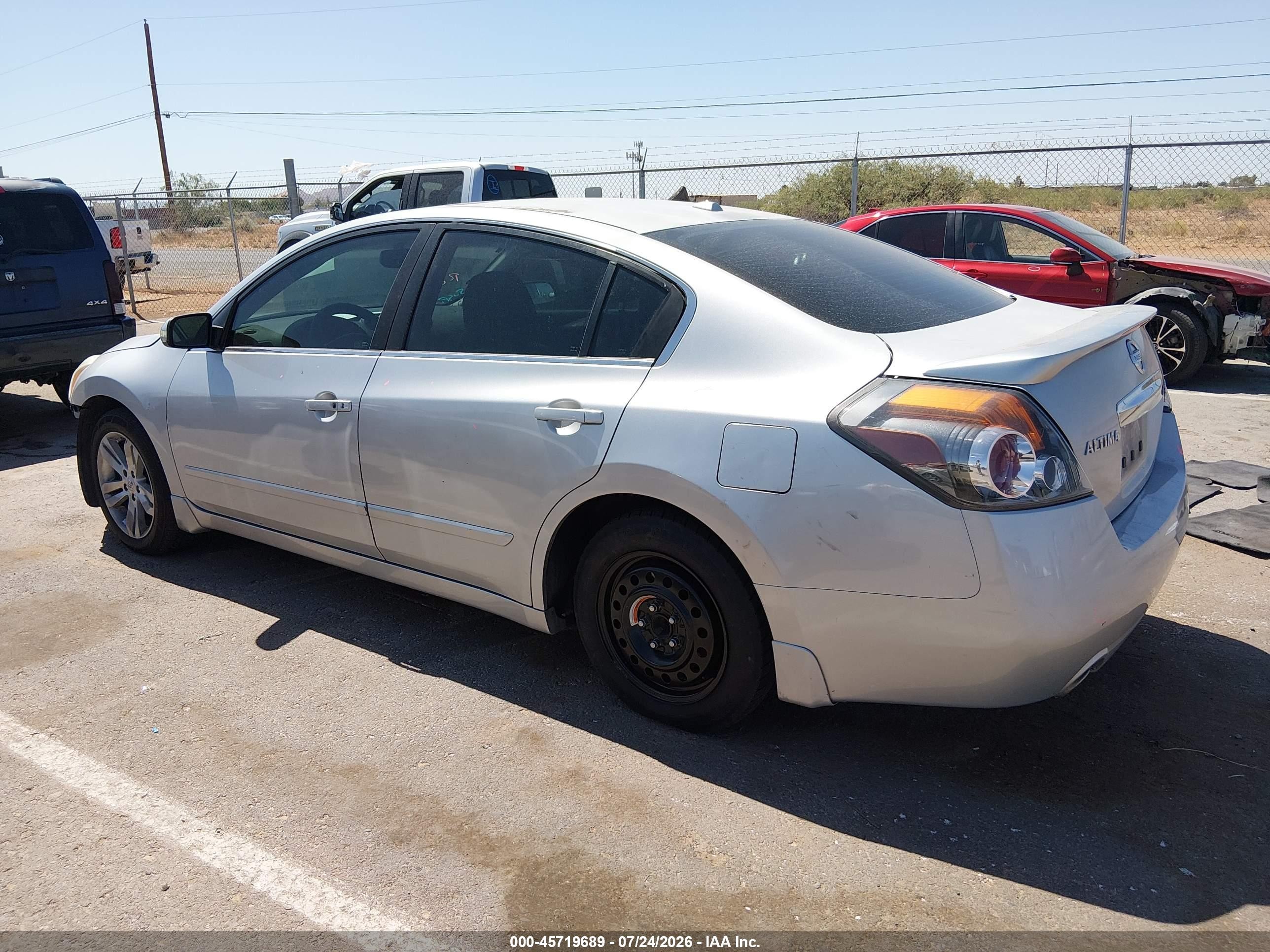 2010 Nissan Altima 3.5 Sr Silver vin: 1N4BL2AP3AN461839