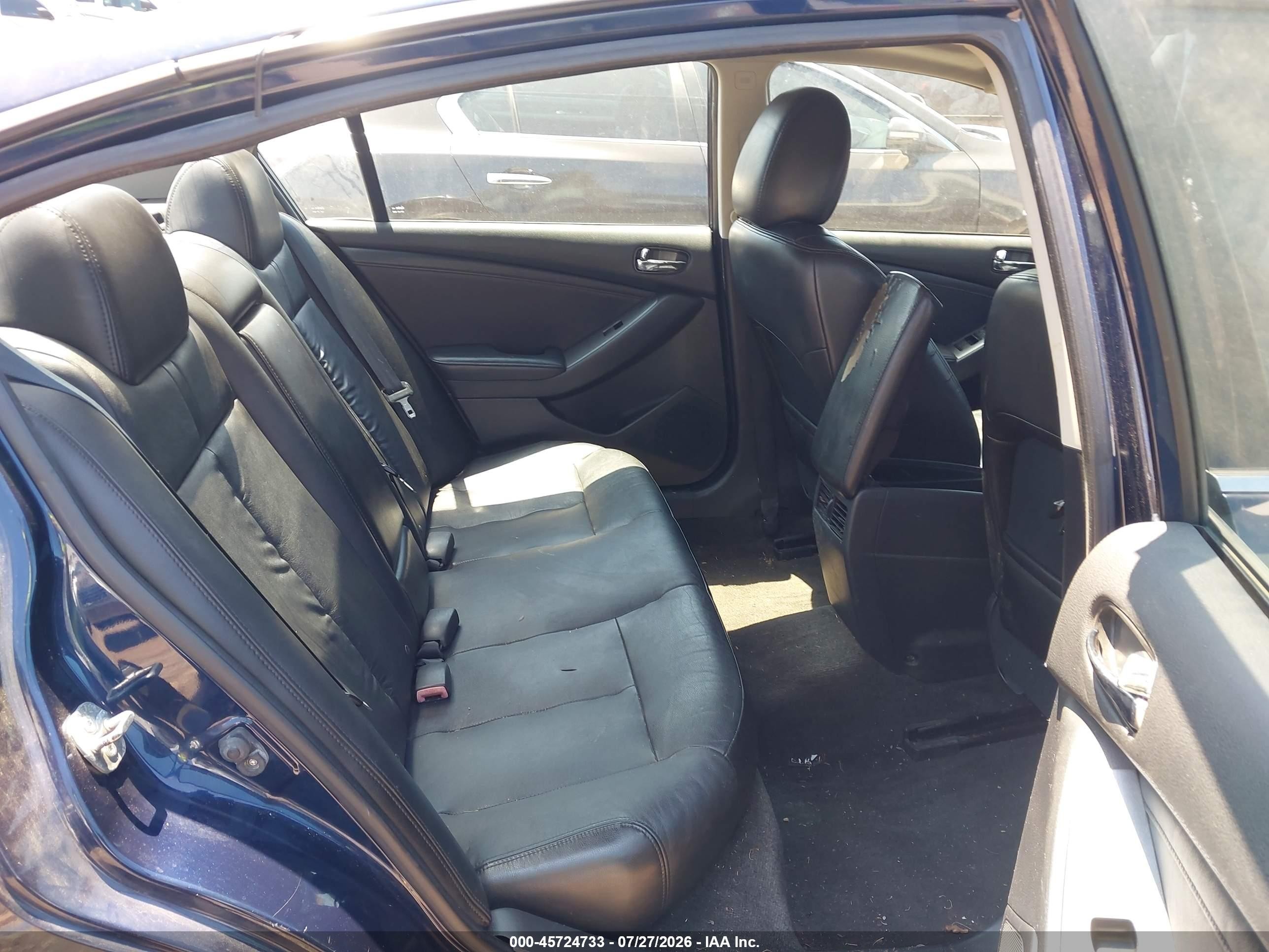 2011 Nissan Altima 3.5 Sr Blue vin: 1N4BL2AP3BN488802