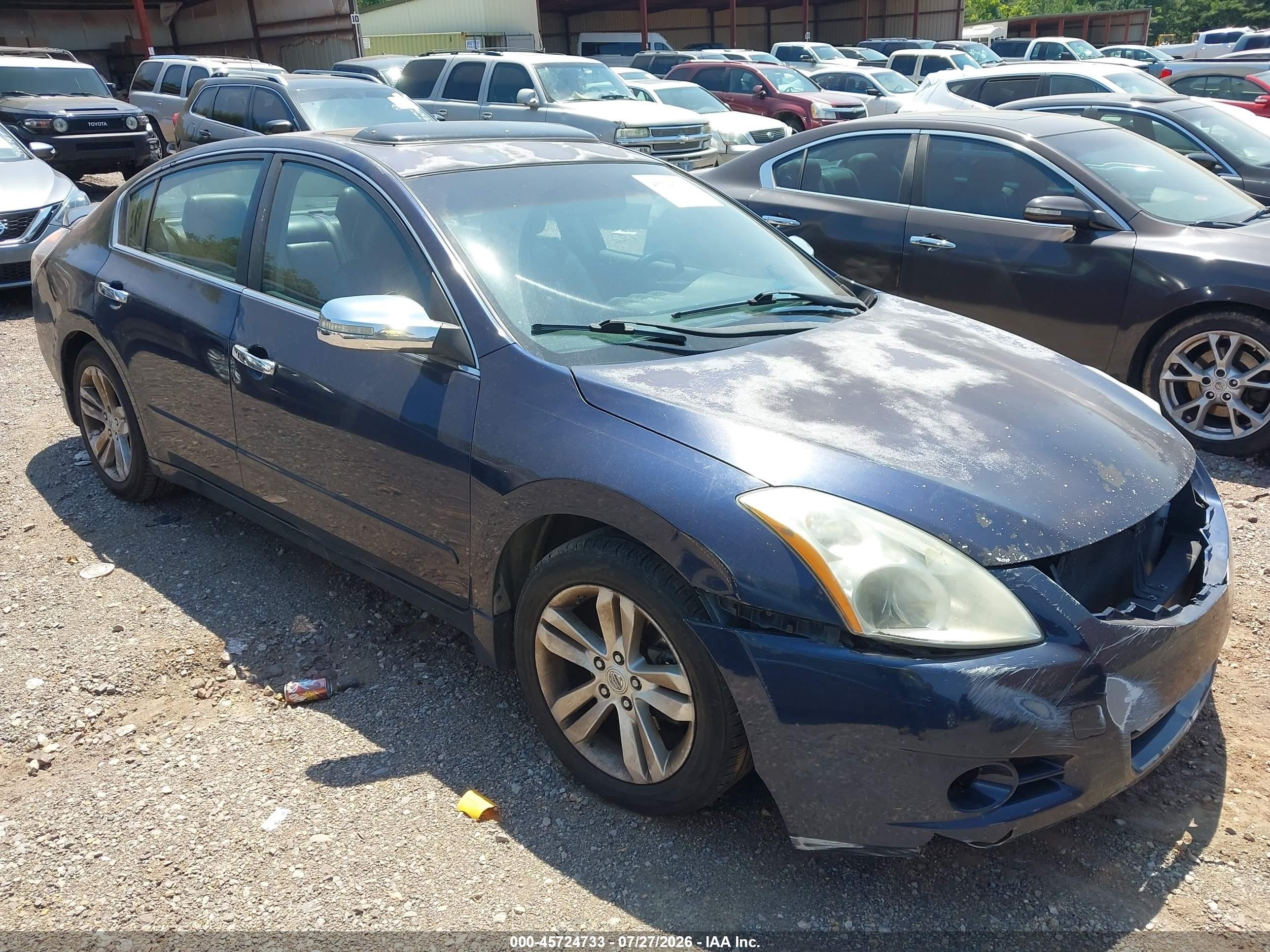 2011 Nissan Altima 3.5 Sr Blue vin: 1N4BL2AP3BN488802