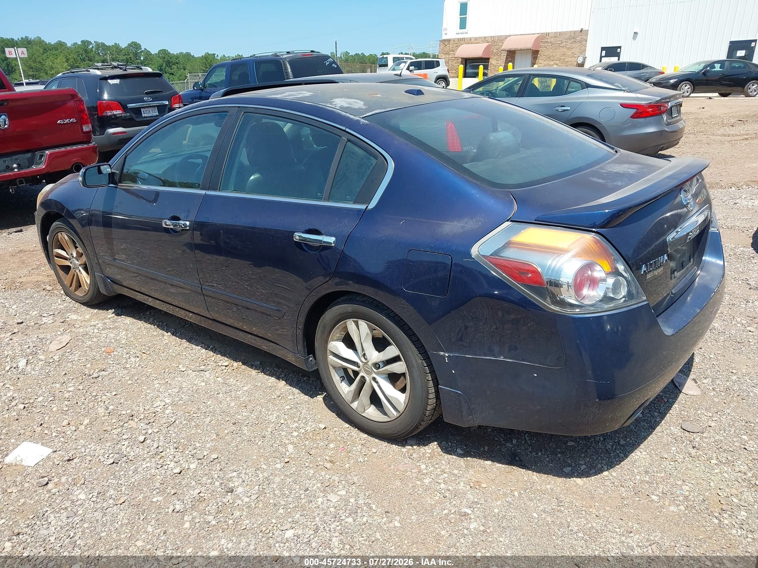 2011 Nissan Altima 3.5 Sr Blue vin: 1N4BL2AP3BN488802