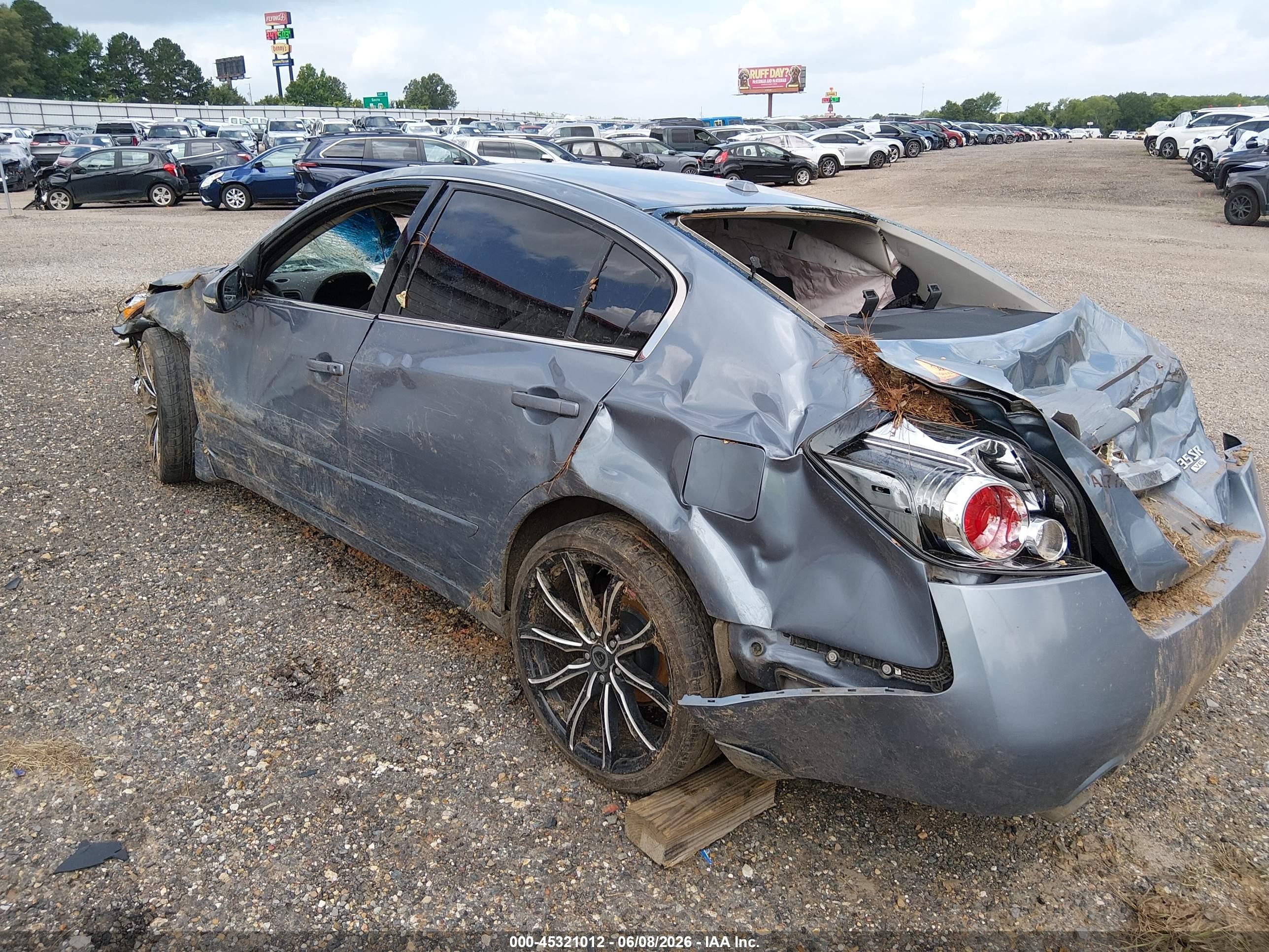 2012 Nissan Altima 3.5 Sr Blue vin: 1N4BL2AP3CC147929