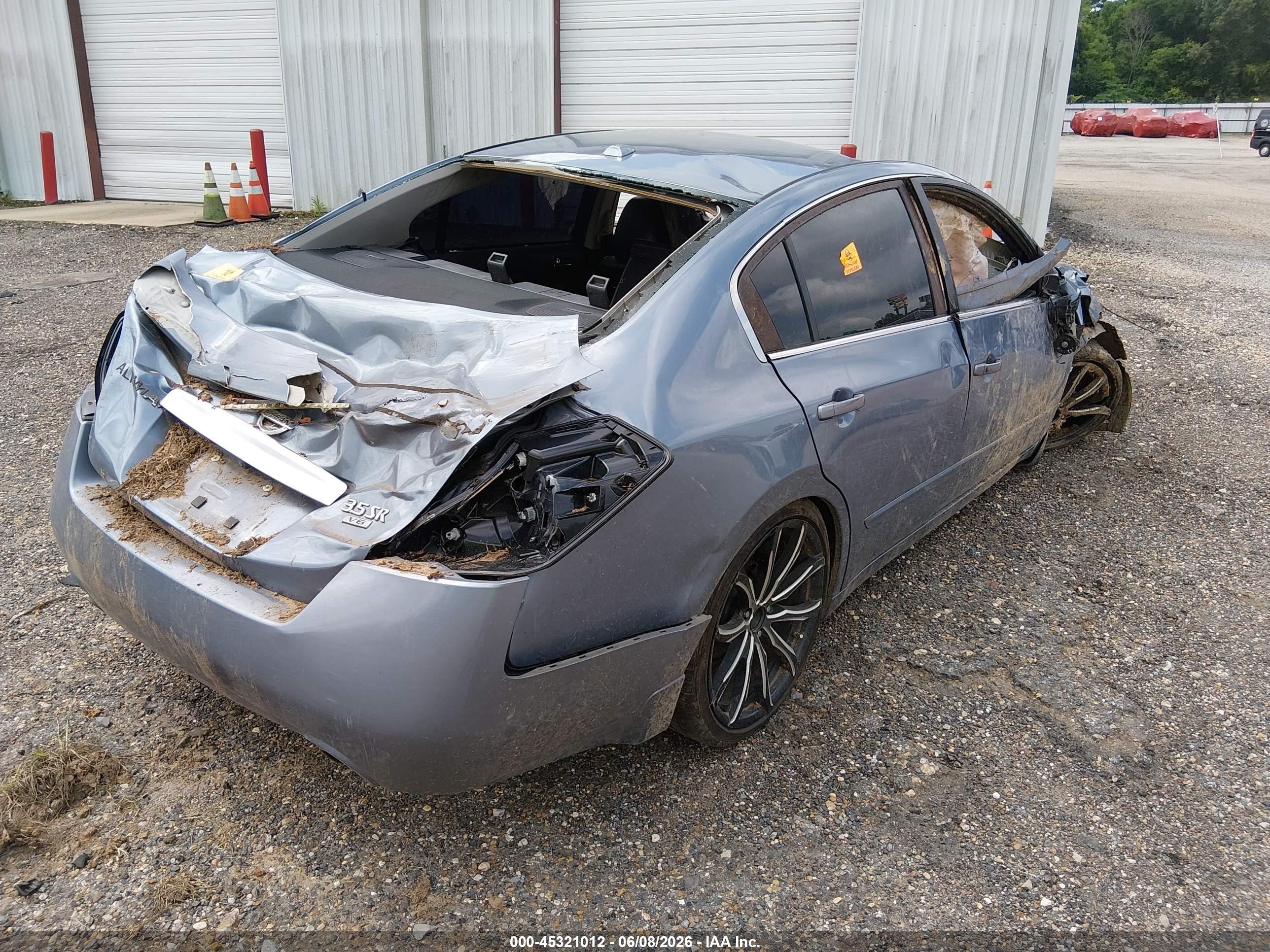 2012 Nissan Altima 3.5 Sr Blue vin: 1N4BL2AP3CC147929