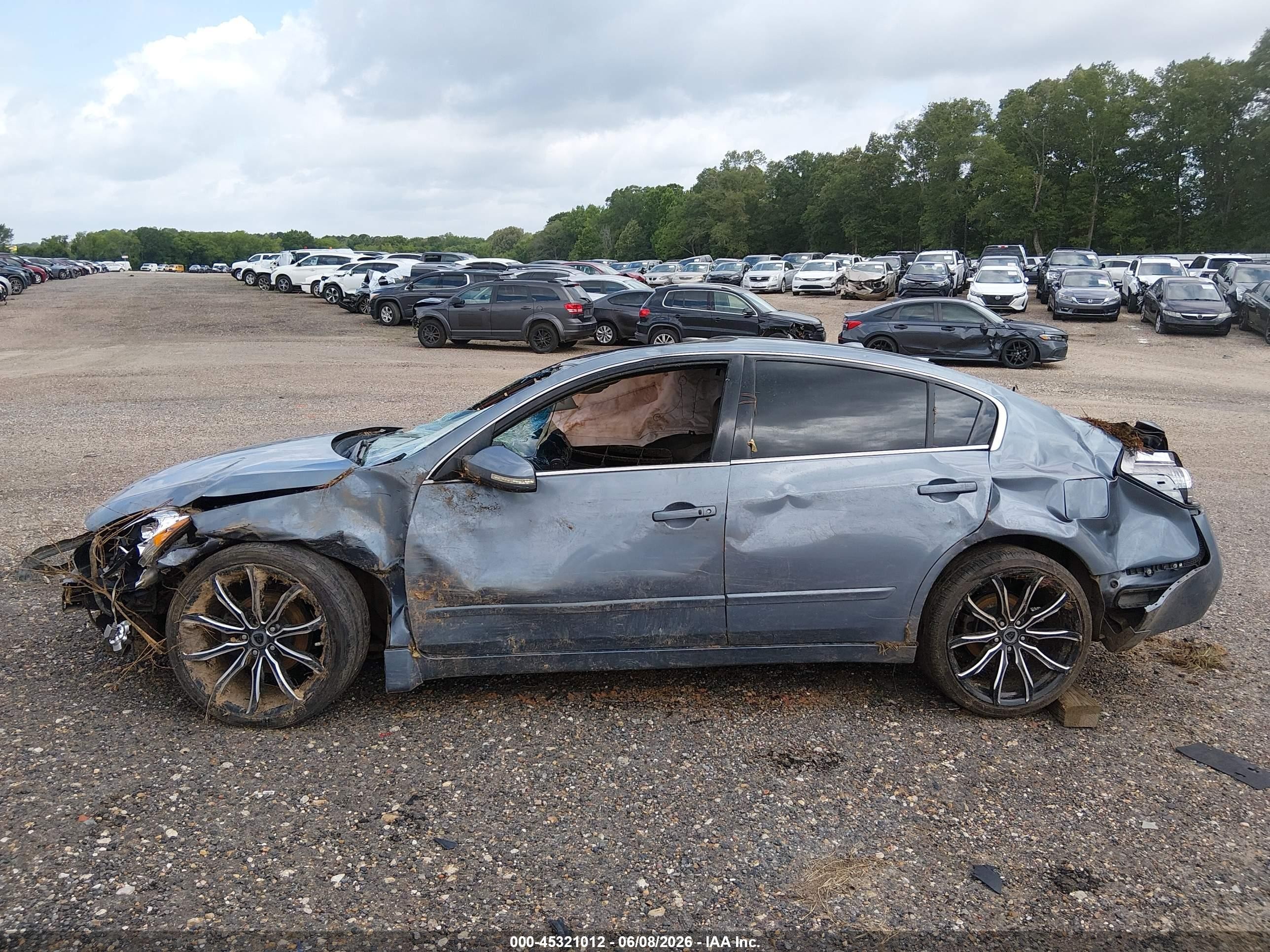 2012 Nissan Altima 3.5 Sr Blue vin: 1N4BL2AP3CC147929