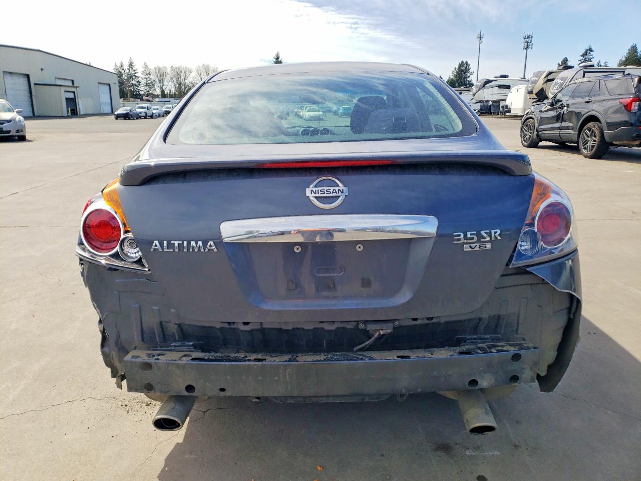 2012 Nissan Altima 3.5 Sr Gray vin: 1N4BL2AP3CC158476